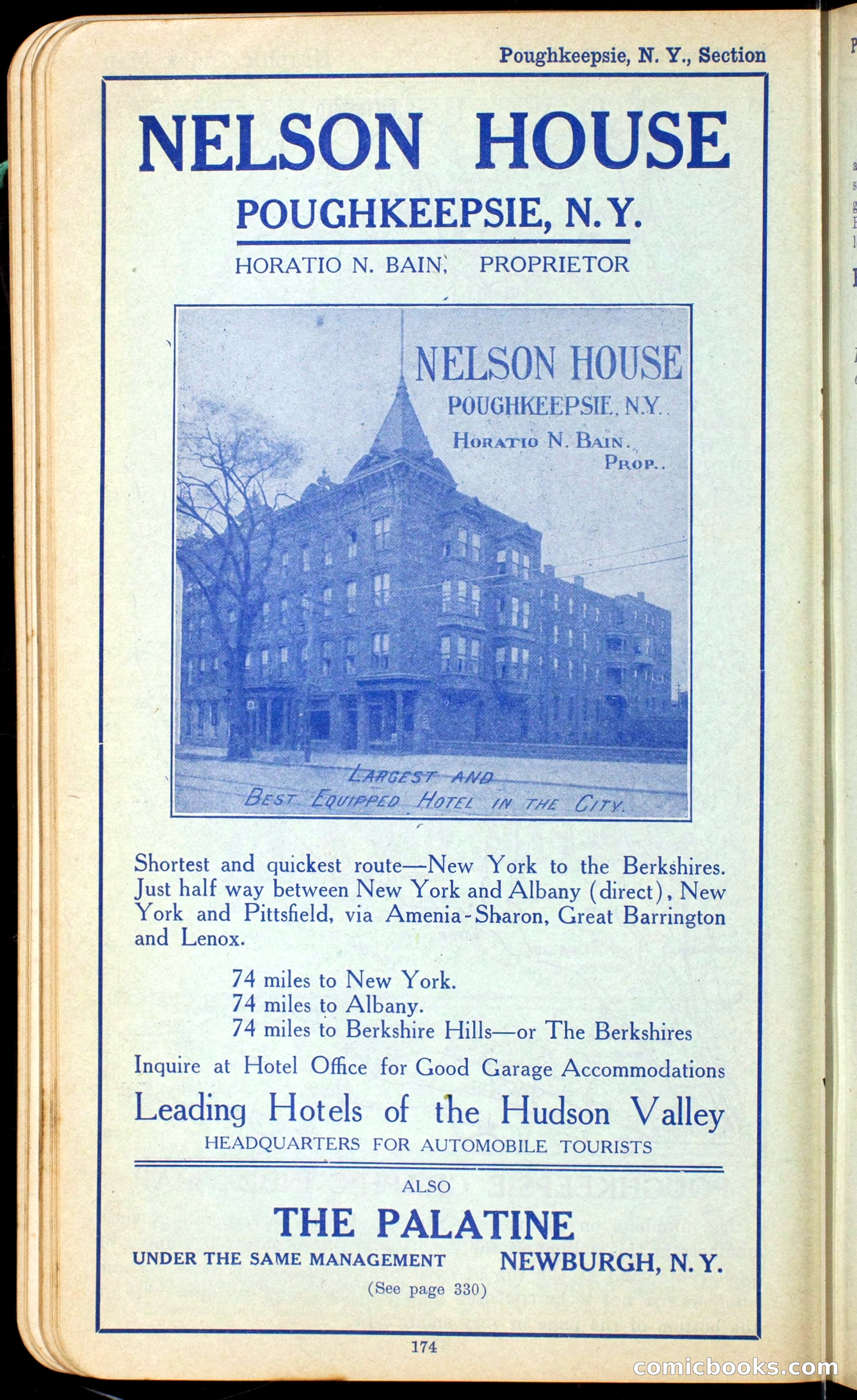 The Automobile Official Blue Book, 1910 — page 190 of 400