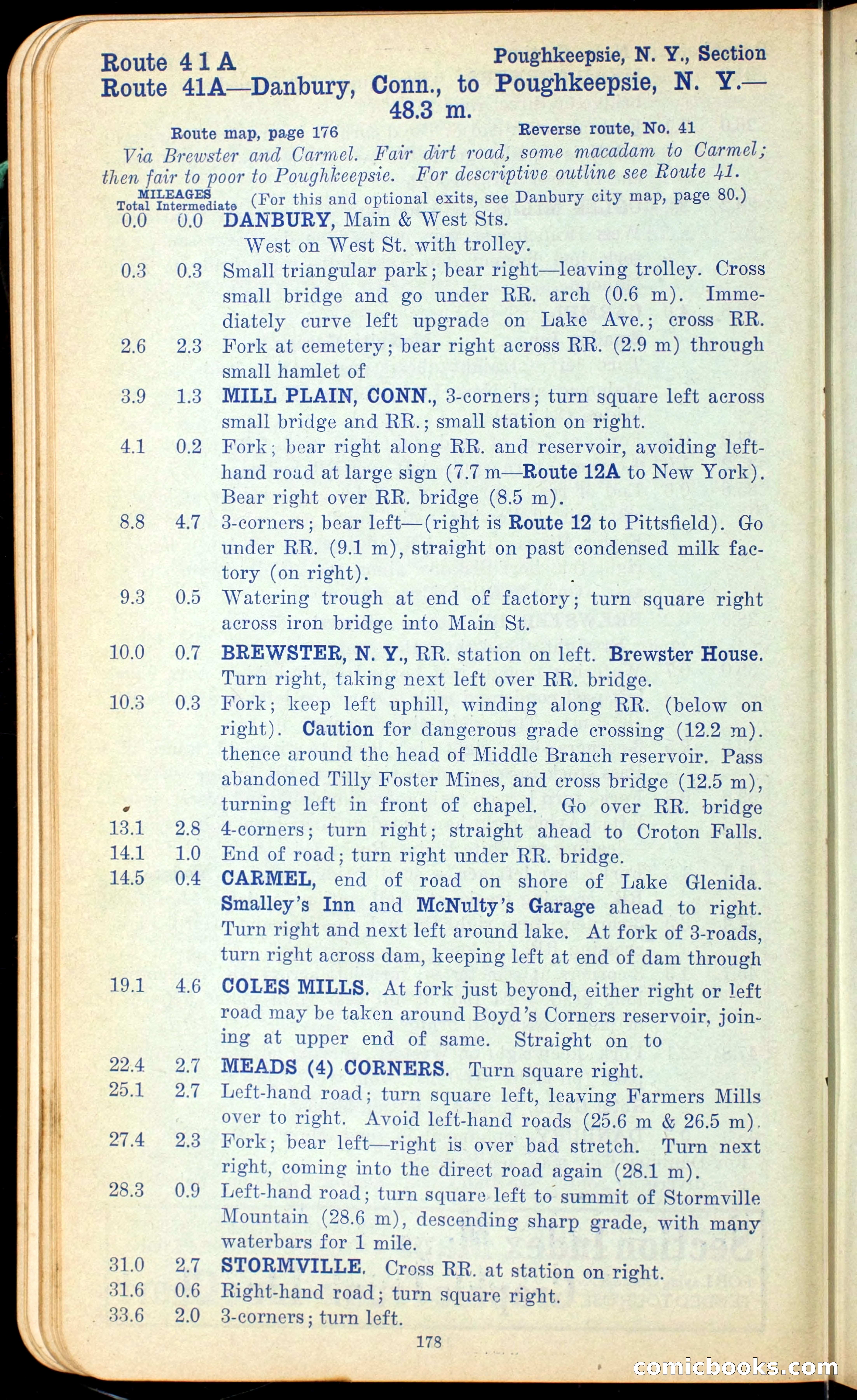 The Automobile Official Blue Book, 1910 — page 194 of 400