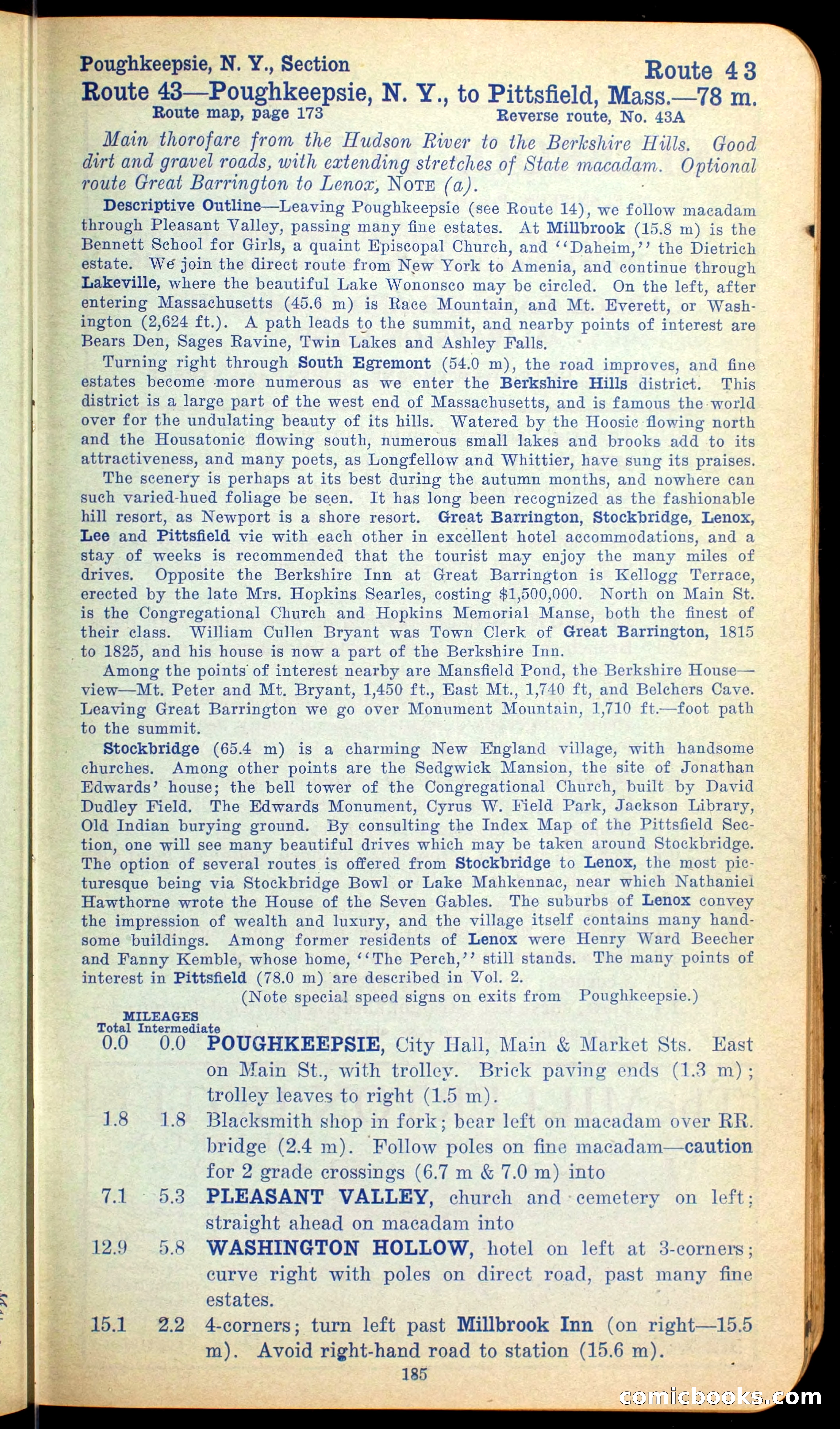 The Automobile Official Blue Book, 1910 — page 201 of 400