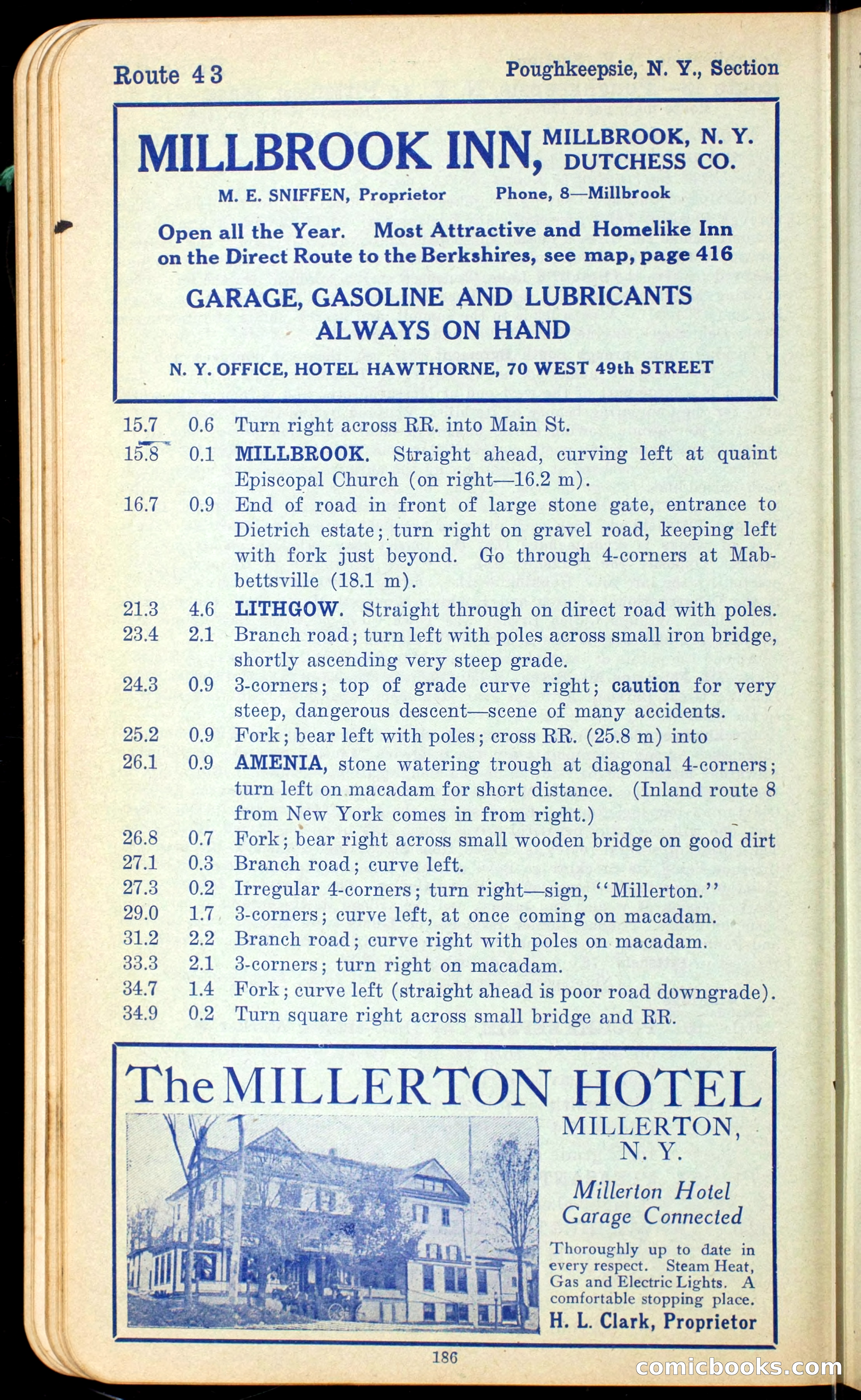 The Automobile Official Blue Book, 1910 — page 202 of 400