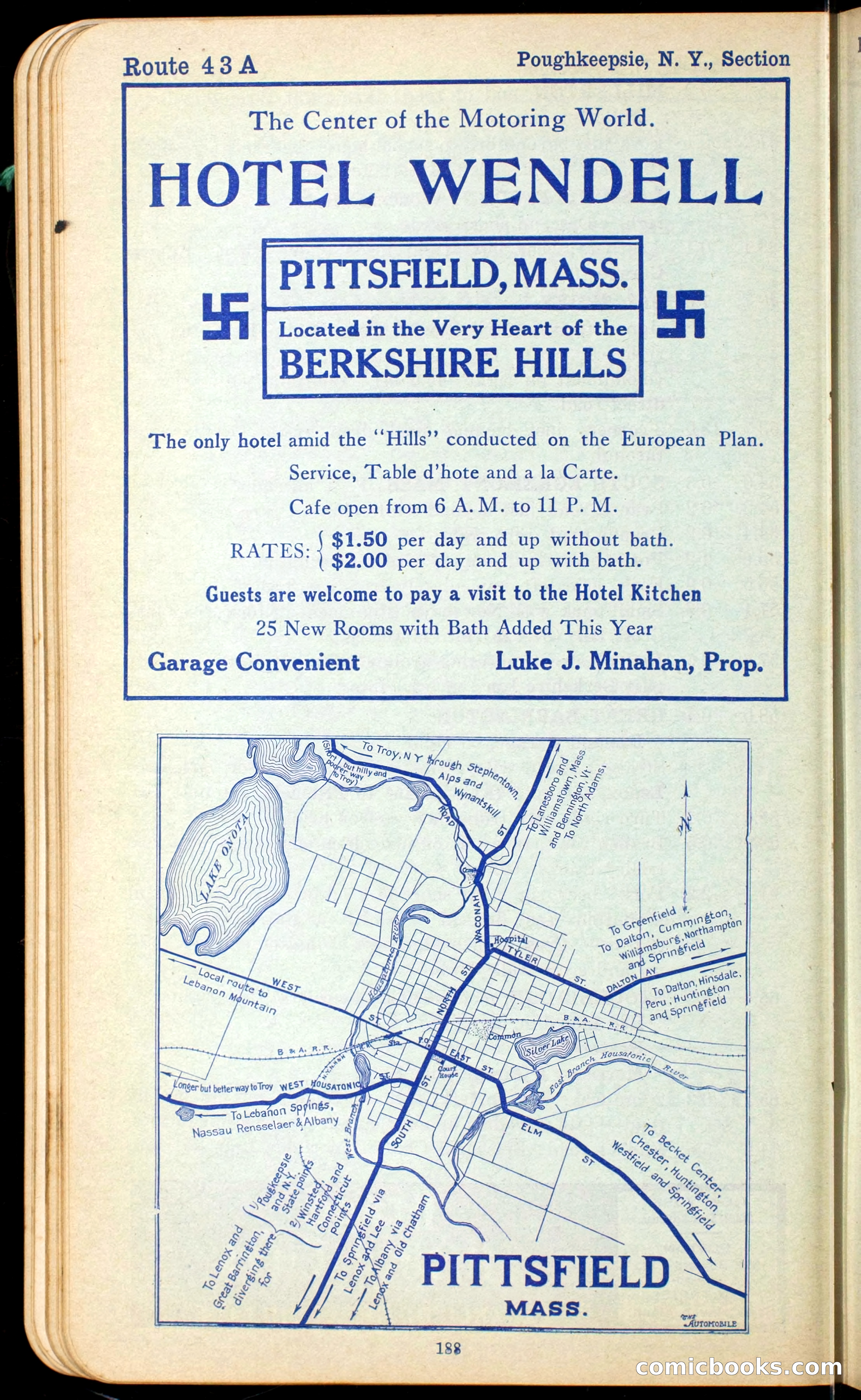 The Automobile Official Blue Book, 1910 — page 204 of 400