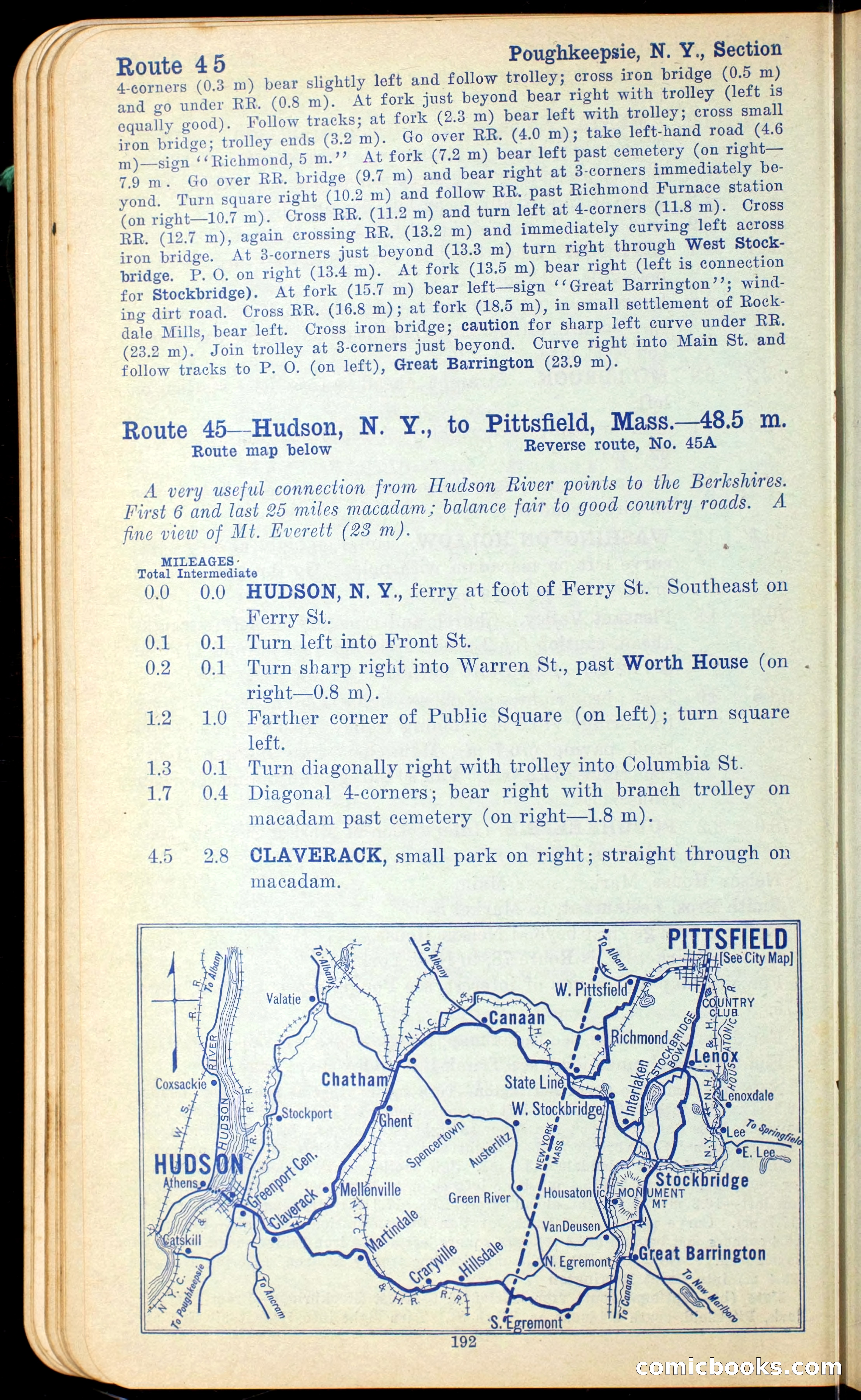 The Automobile Official Blue Book, 1910 — page 208 of 400