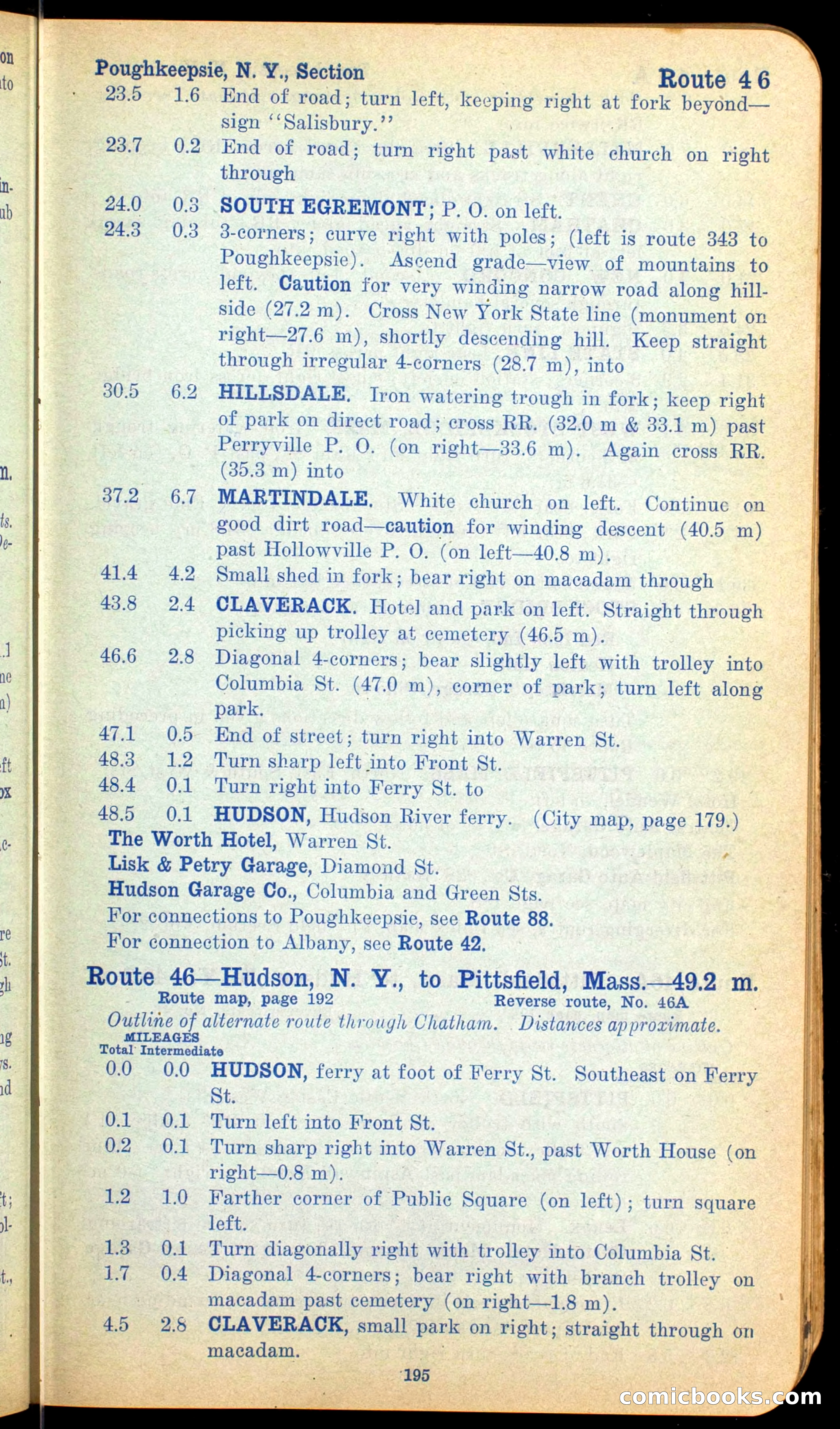 The Automobile Official Blue Book, 1910 — page 211 of 400