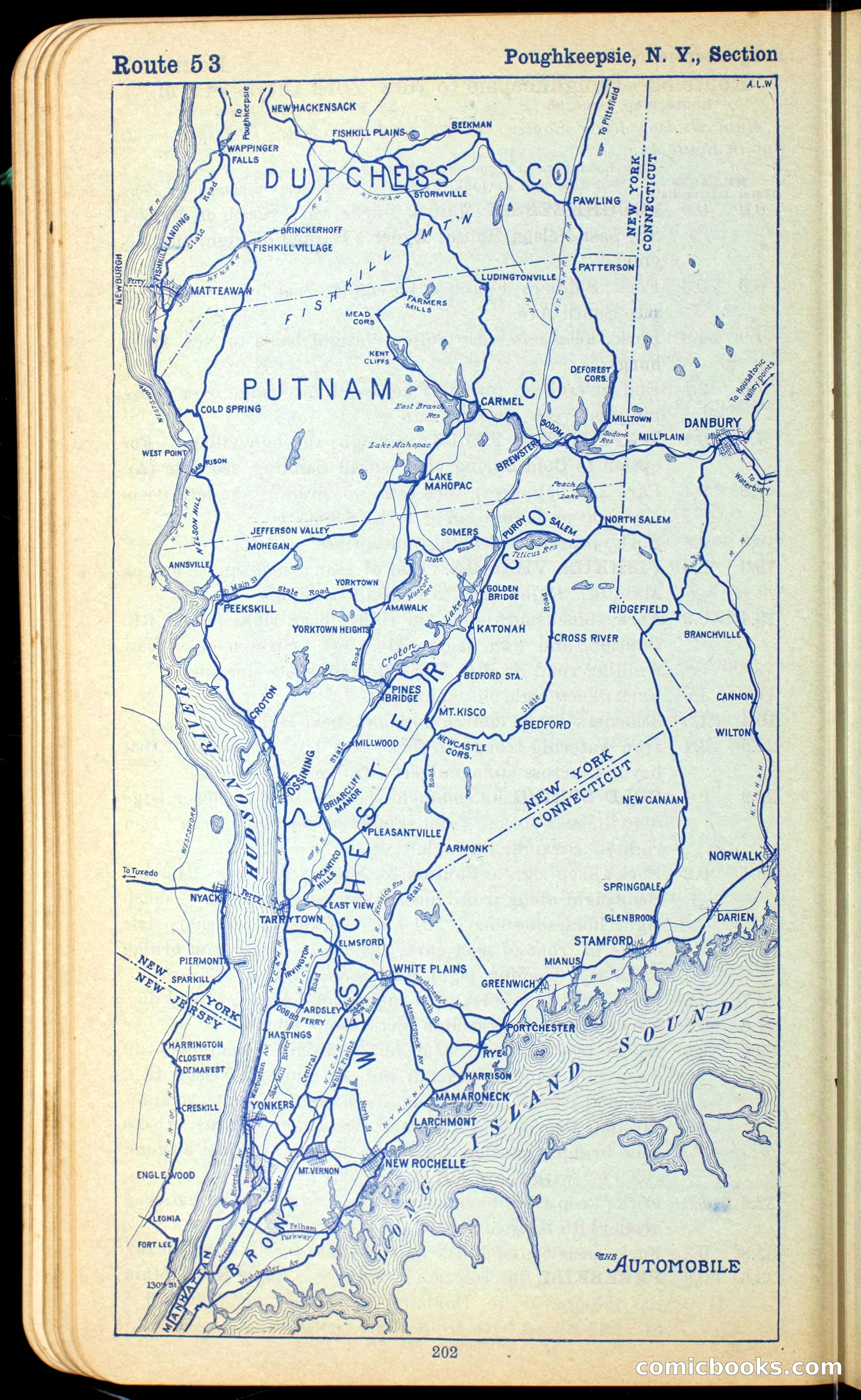 The Automobile Official Blue Book, 1910 — page 218 of 400