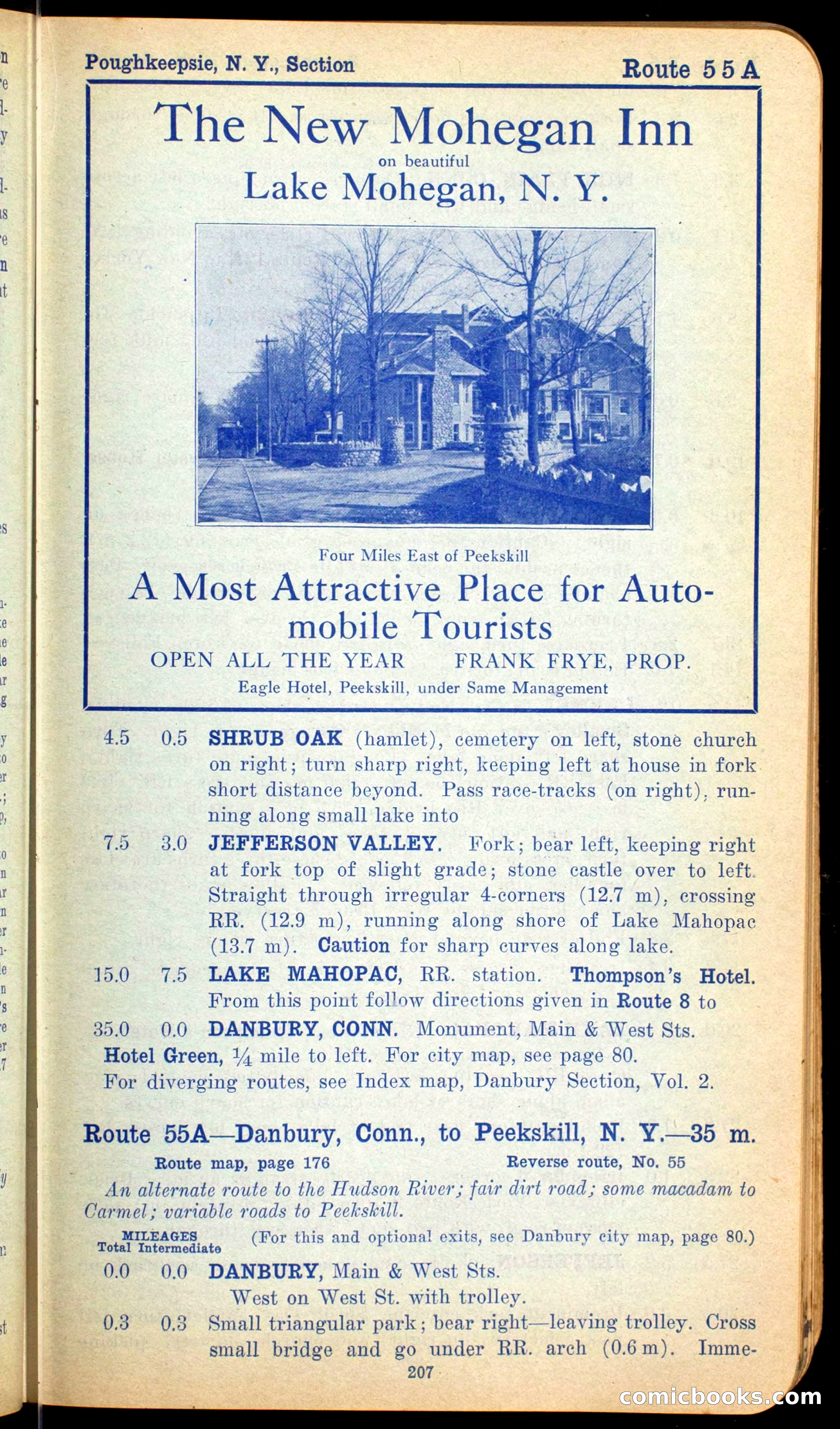 The Automobile Official Blue Book, 1910 — page 223 of 400