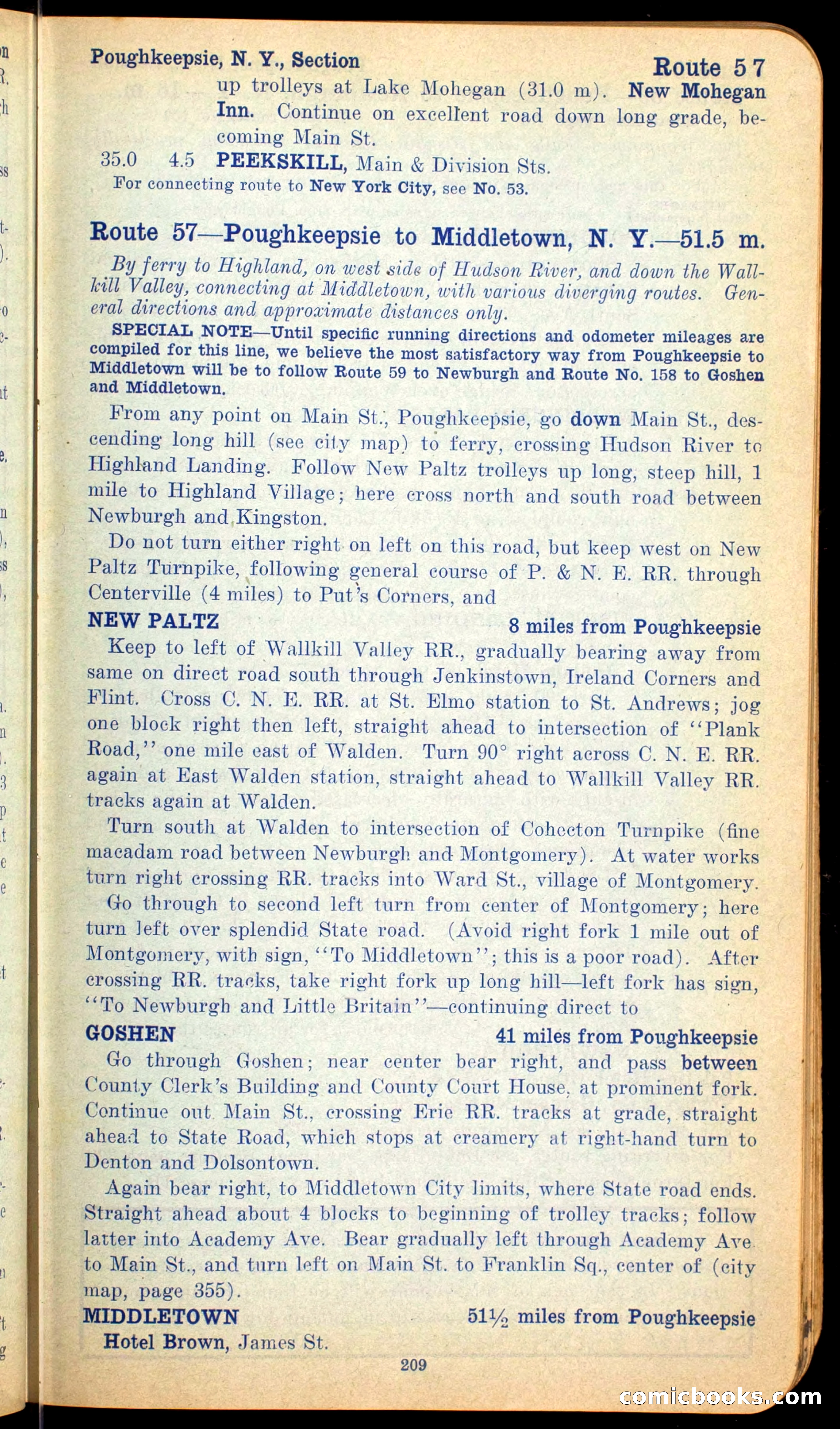 The Automobile Official Blue Book, 1910 — page 225 of 400