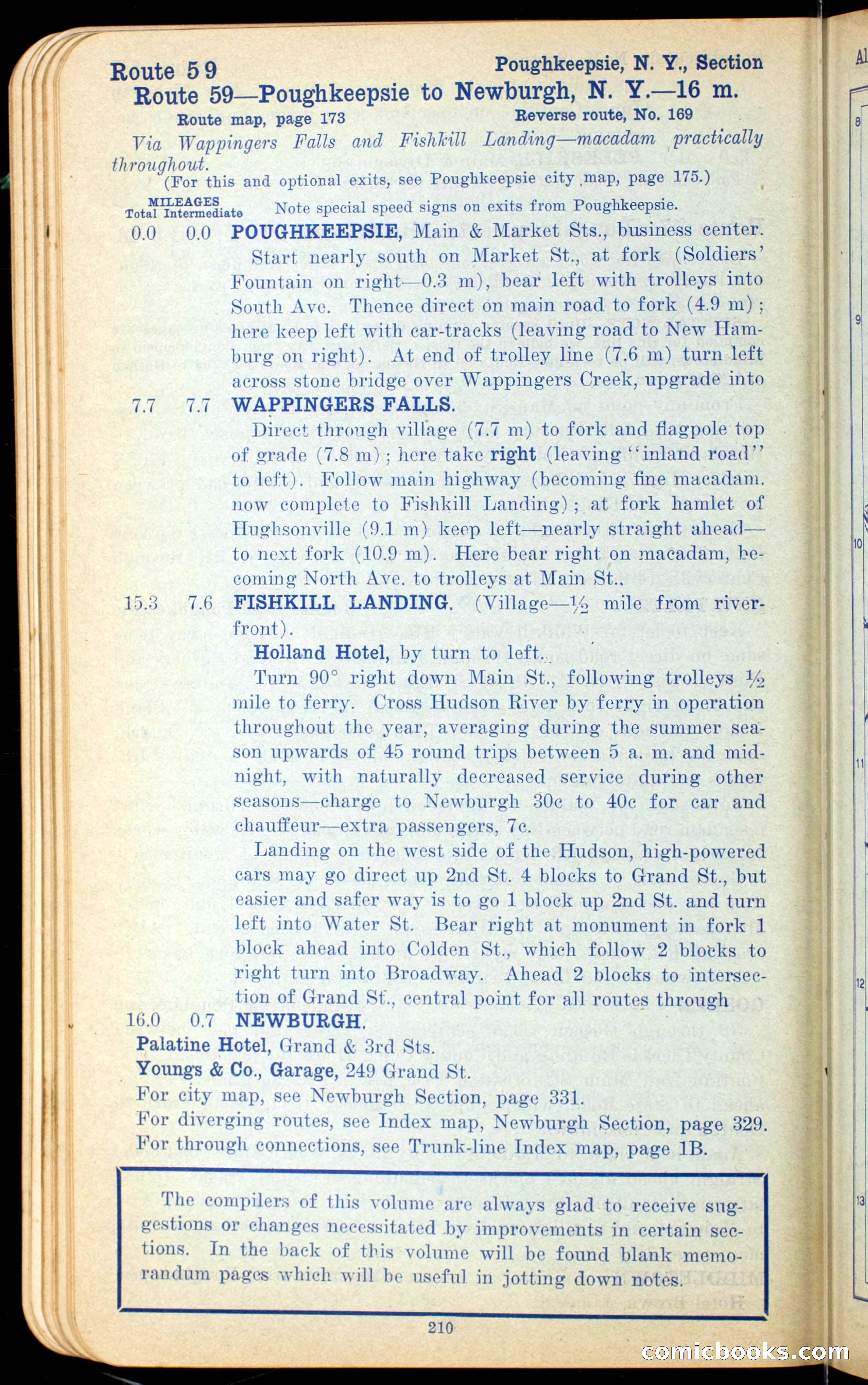 The Automobile Official Blue Book, 1910 — page 226 of 400