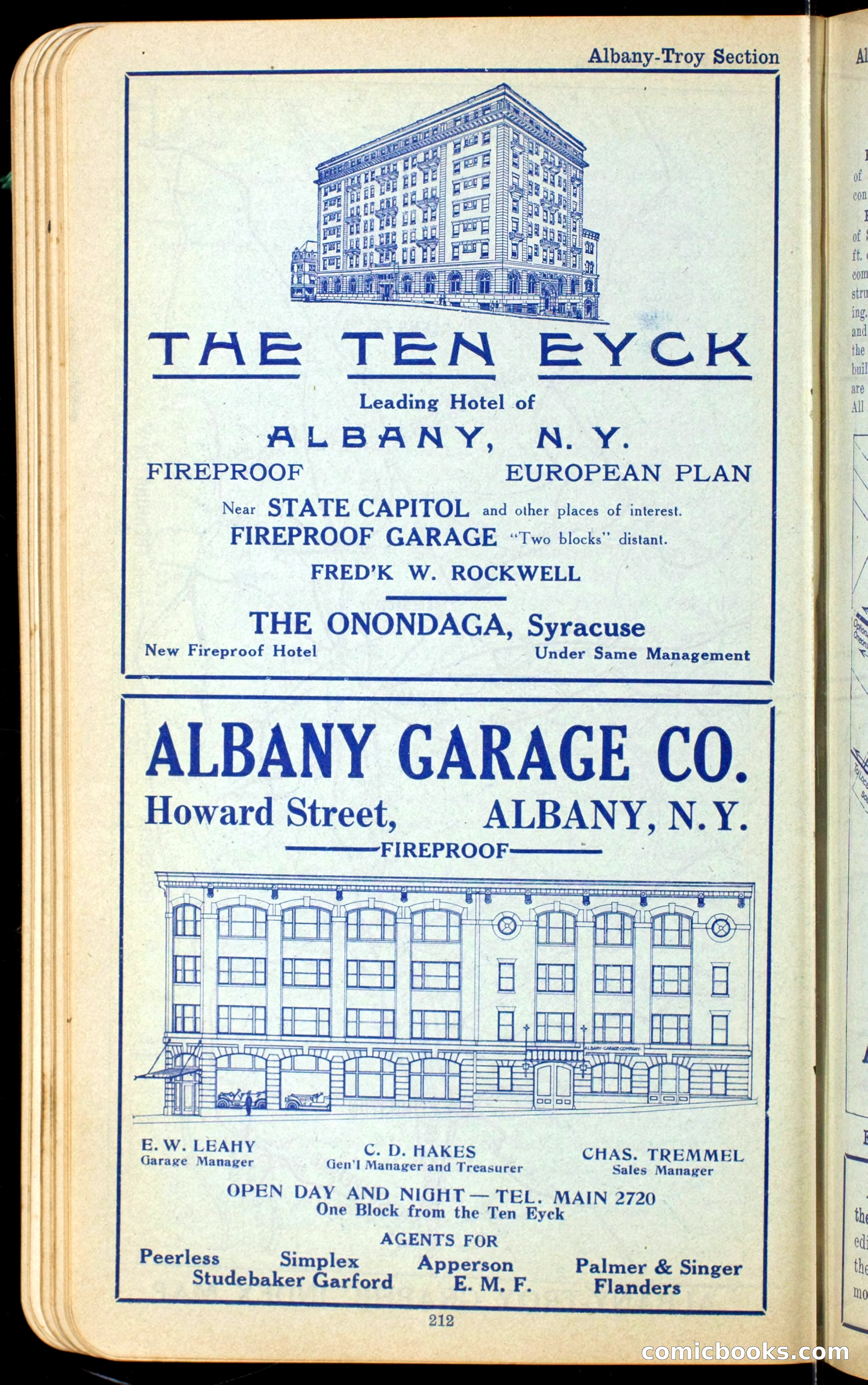 The Automobile Official Blue Book, 1910 — page 228 of 400