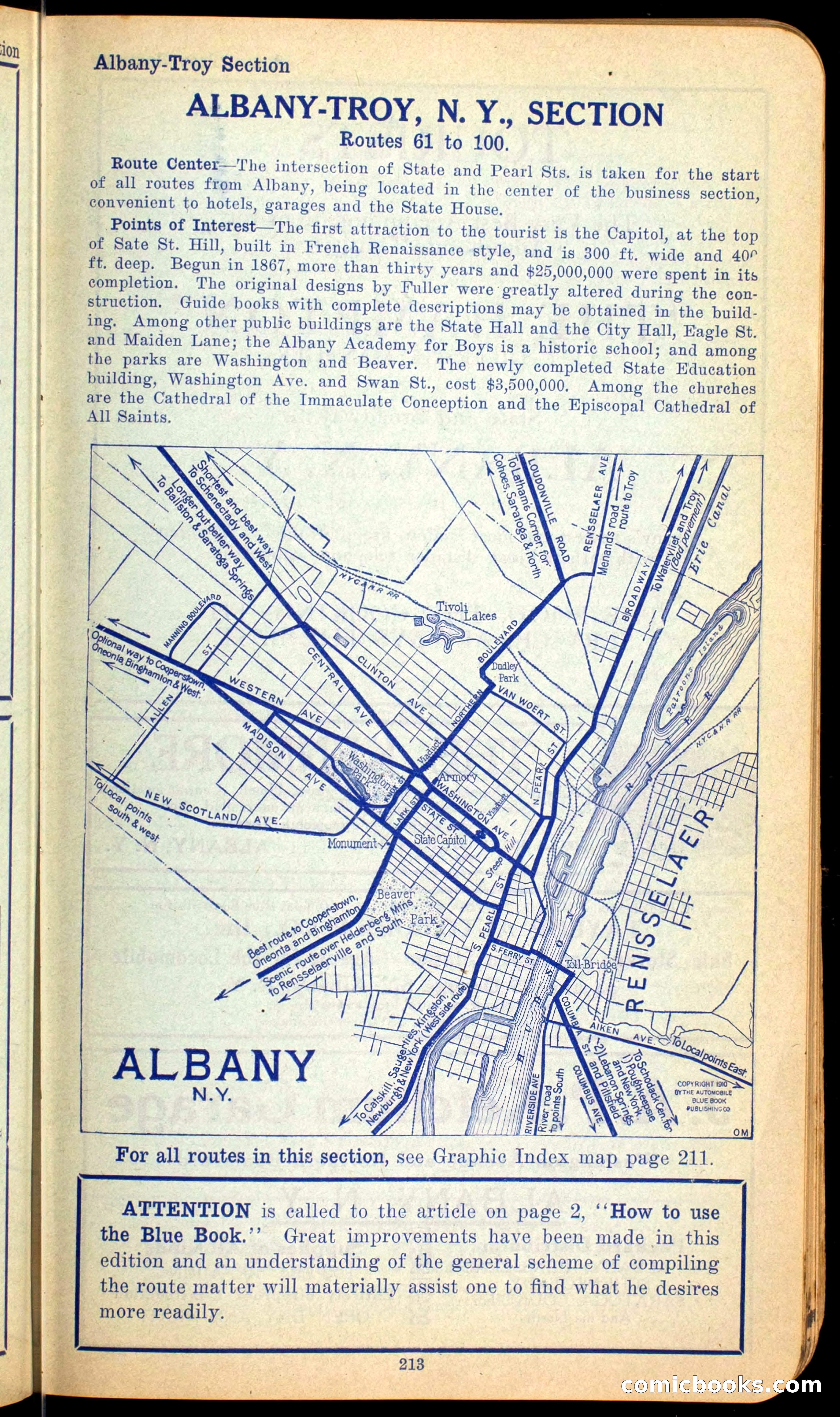 The Automobile Official Blue Book, 1910 — page 229 of 400