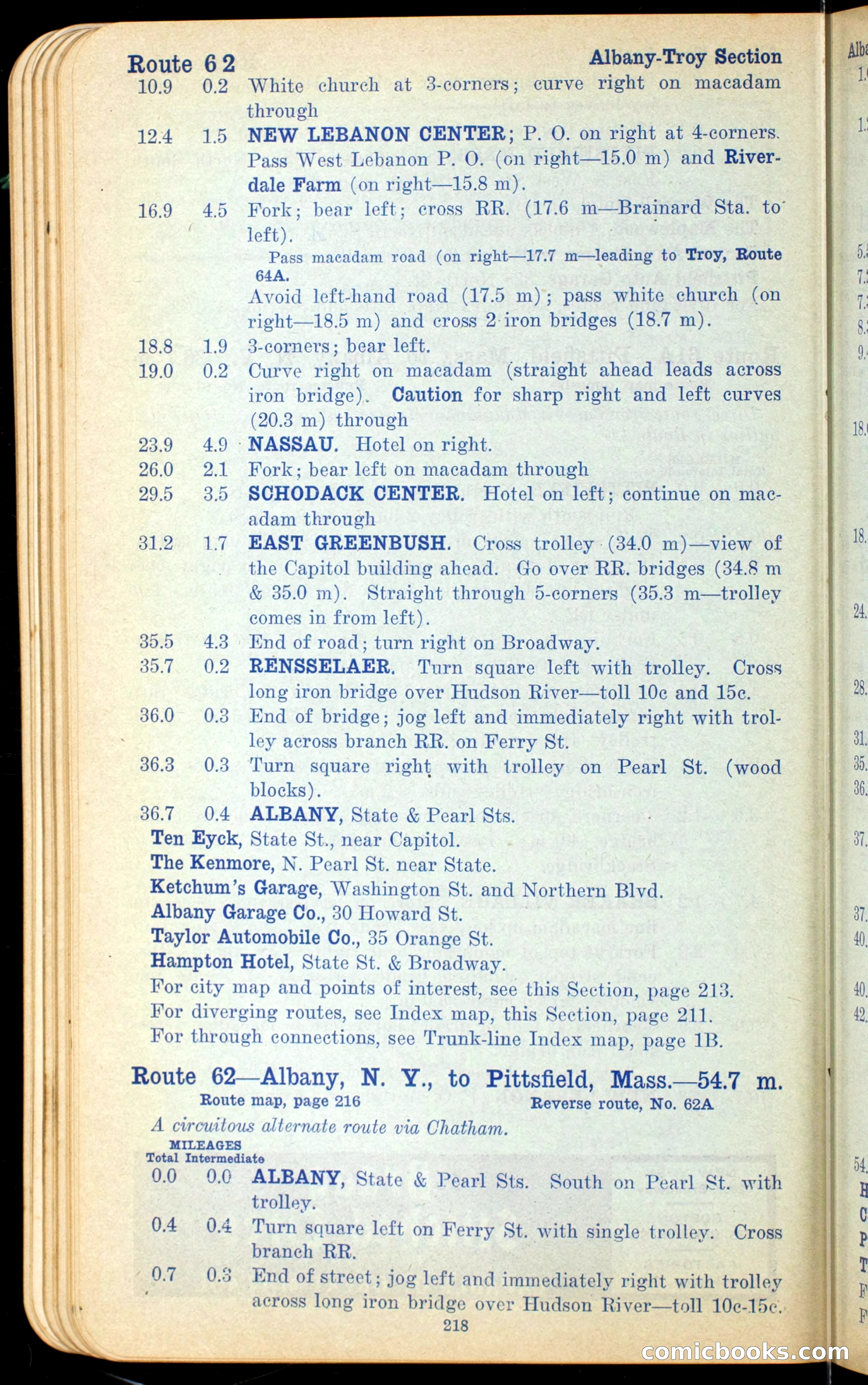 The Automobile Official Blue Book, 1910 — page 234 of 400