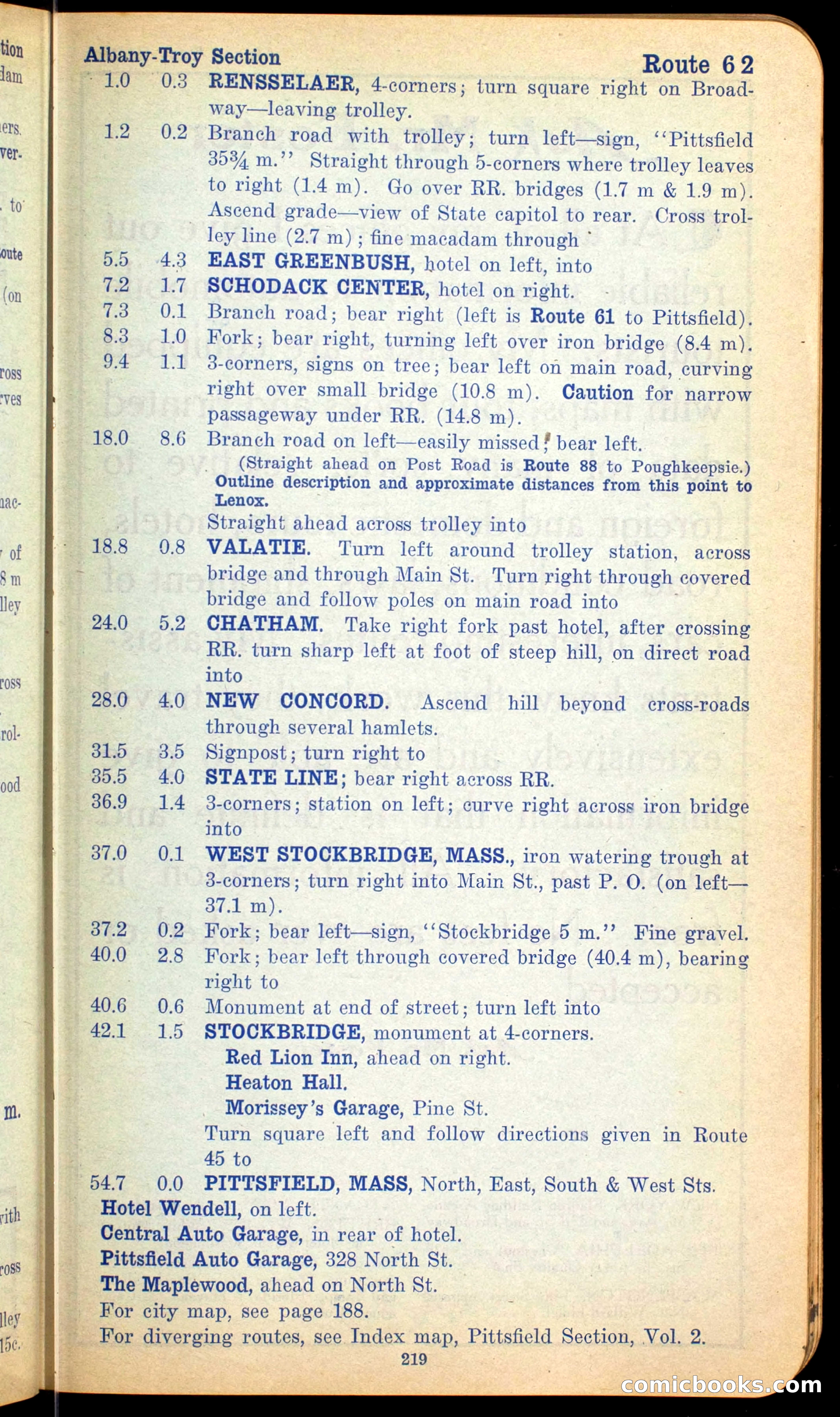 The Automobile Official Blue Book, 1910 — page 235 of 400