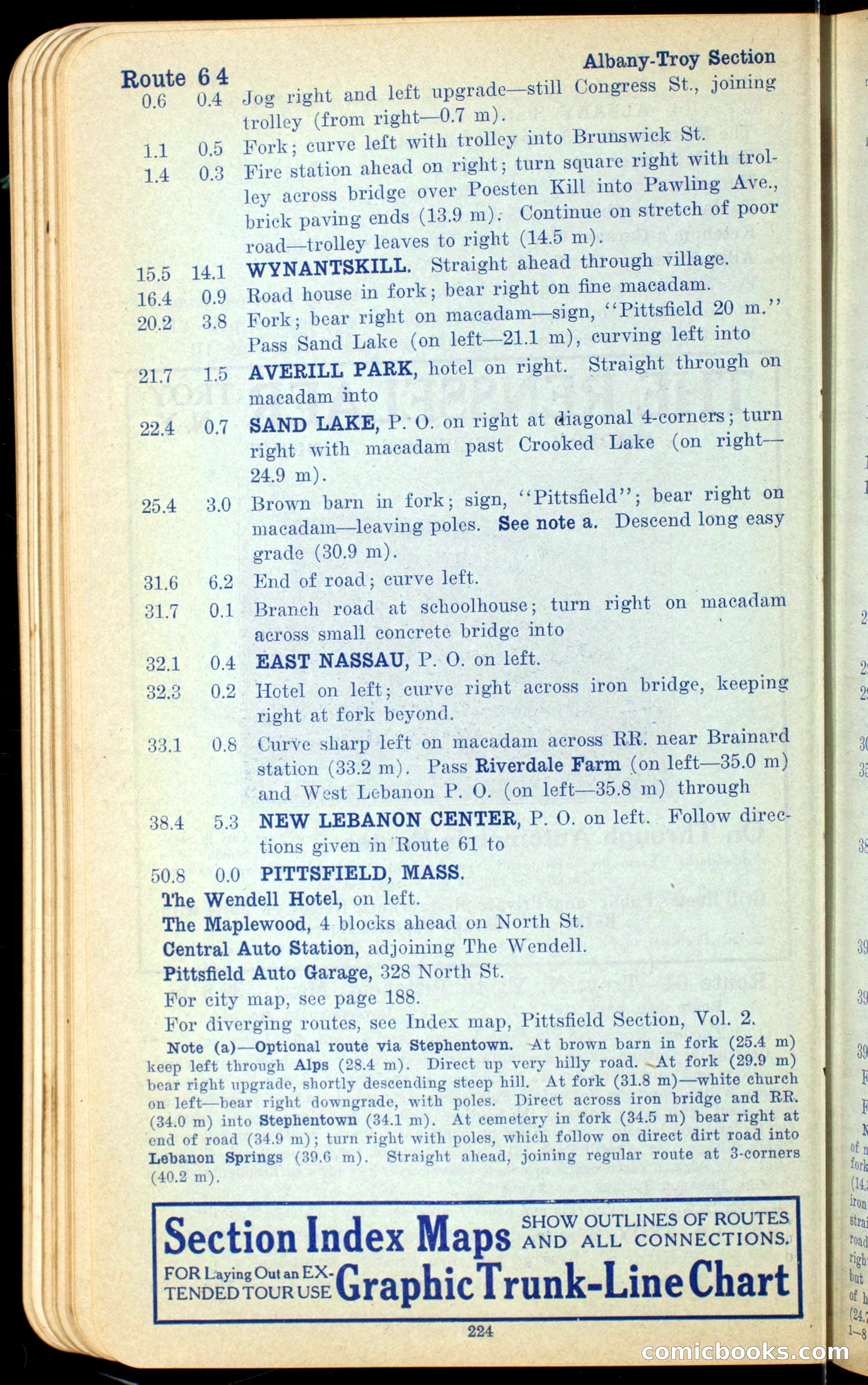 The Automobile Official Blue Book, 1910 — page 240 of 400