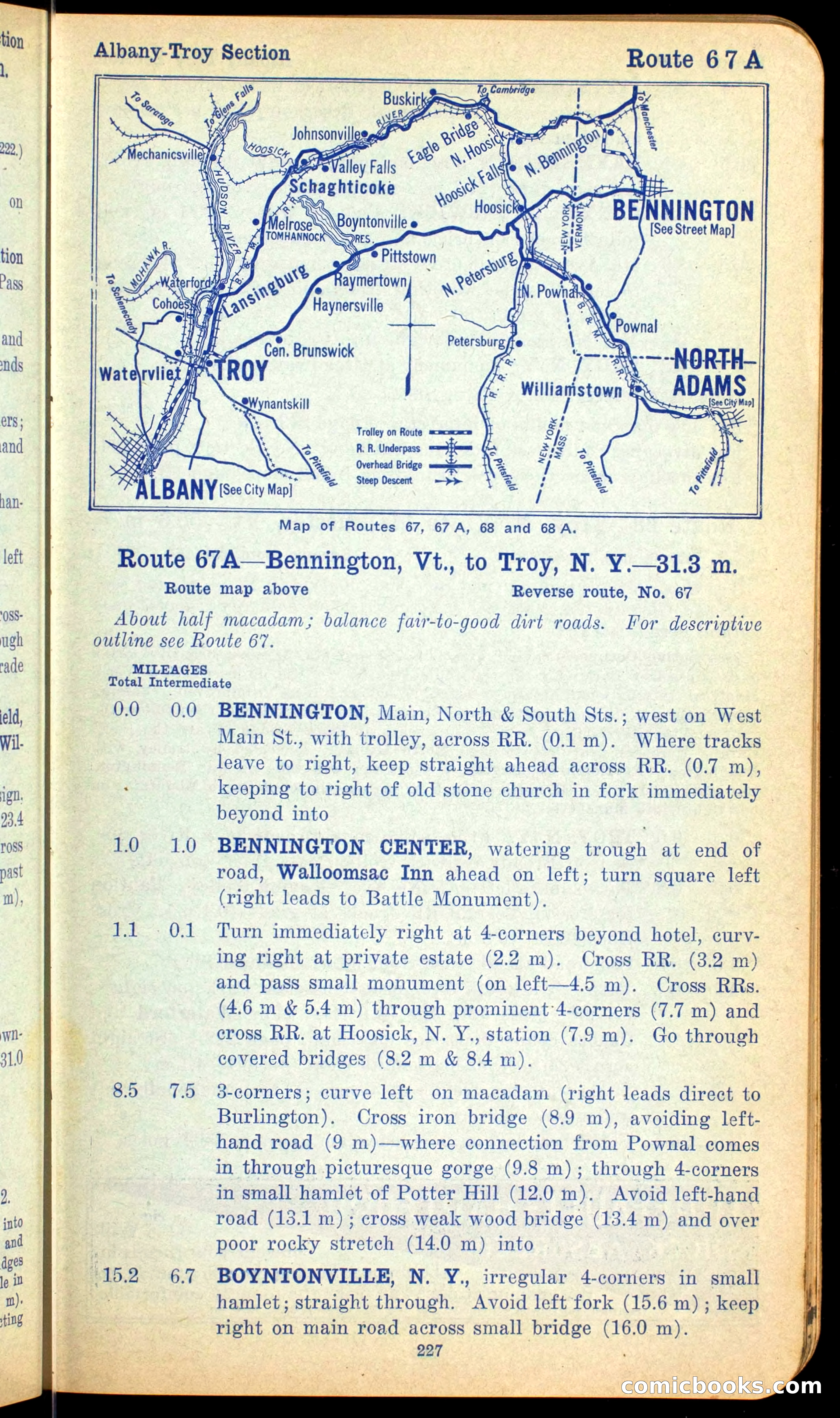 The Automobile Official Blue Book, 1910 — page 243 of 400