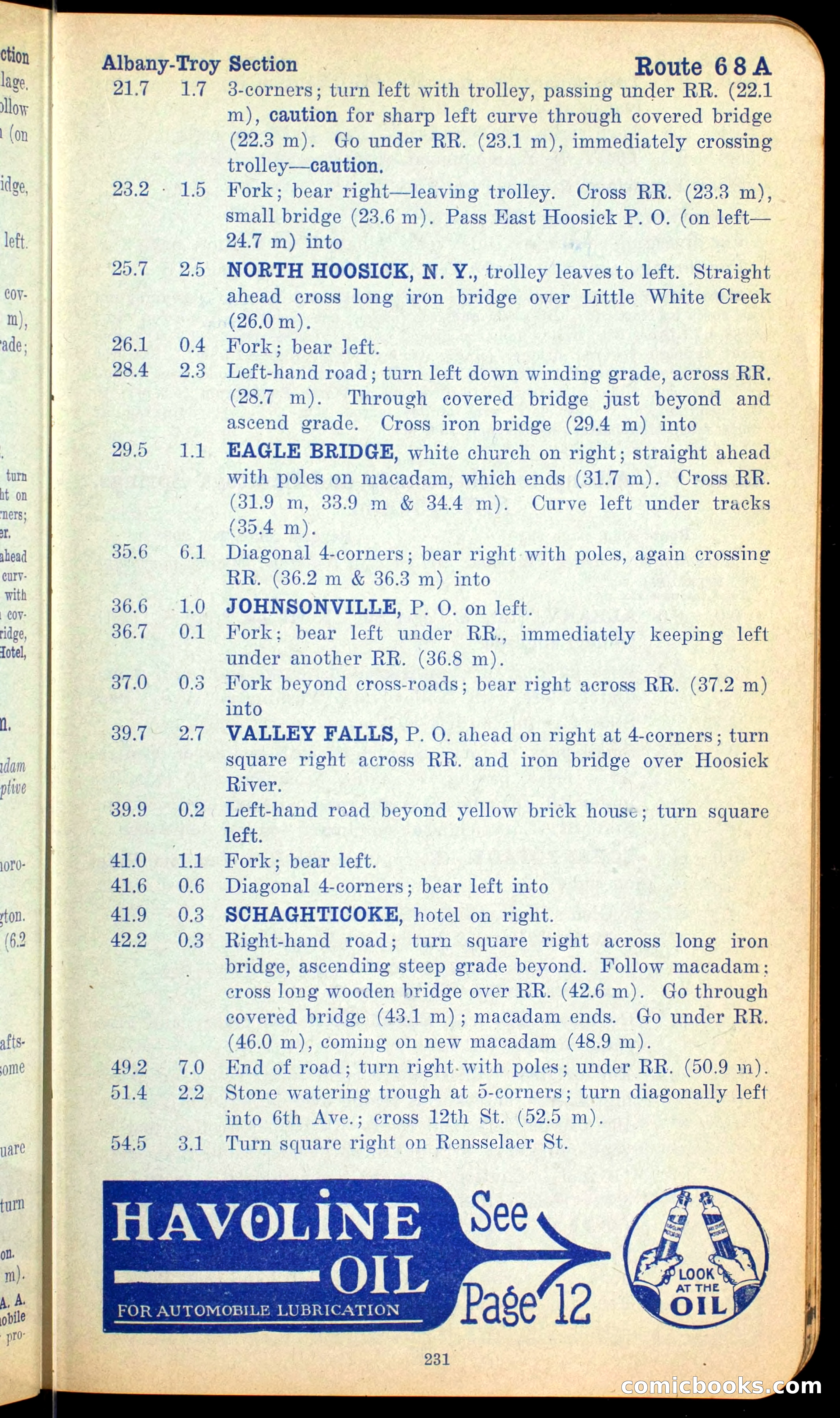 The Automobile Official Blue Book, 1910 — page 247 of 400