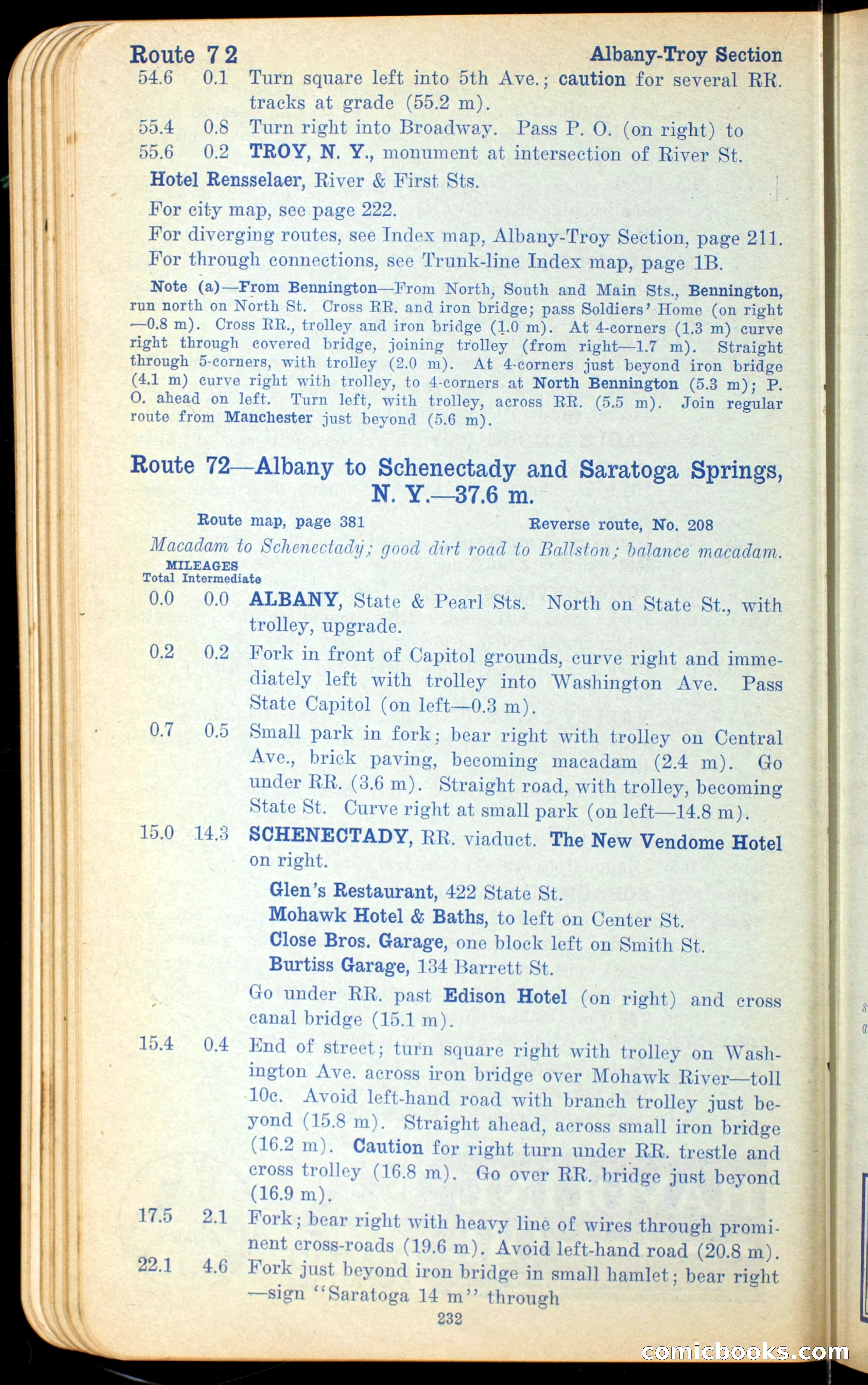 The Automobile Official Blue Book, 1910 — page 248 of 400
