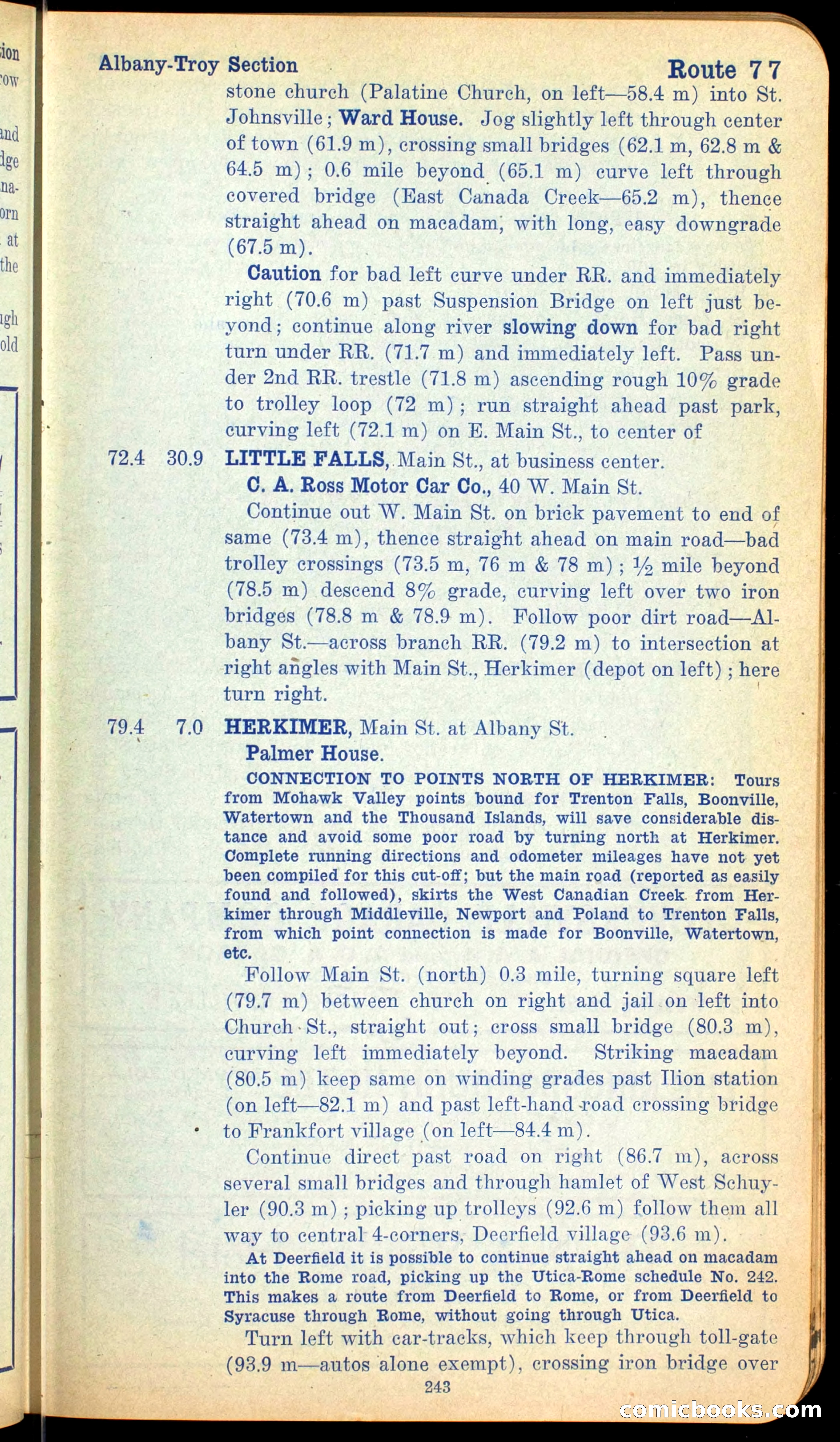 The Automobile Official Blue Book, 1910 — page 259 of 400