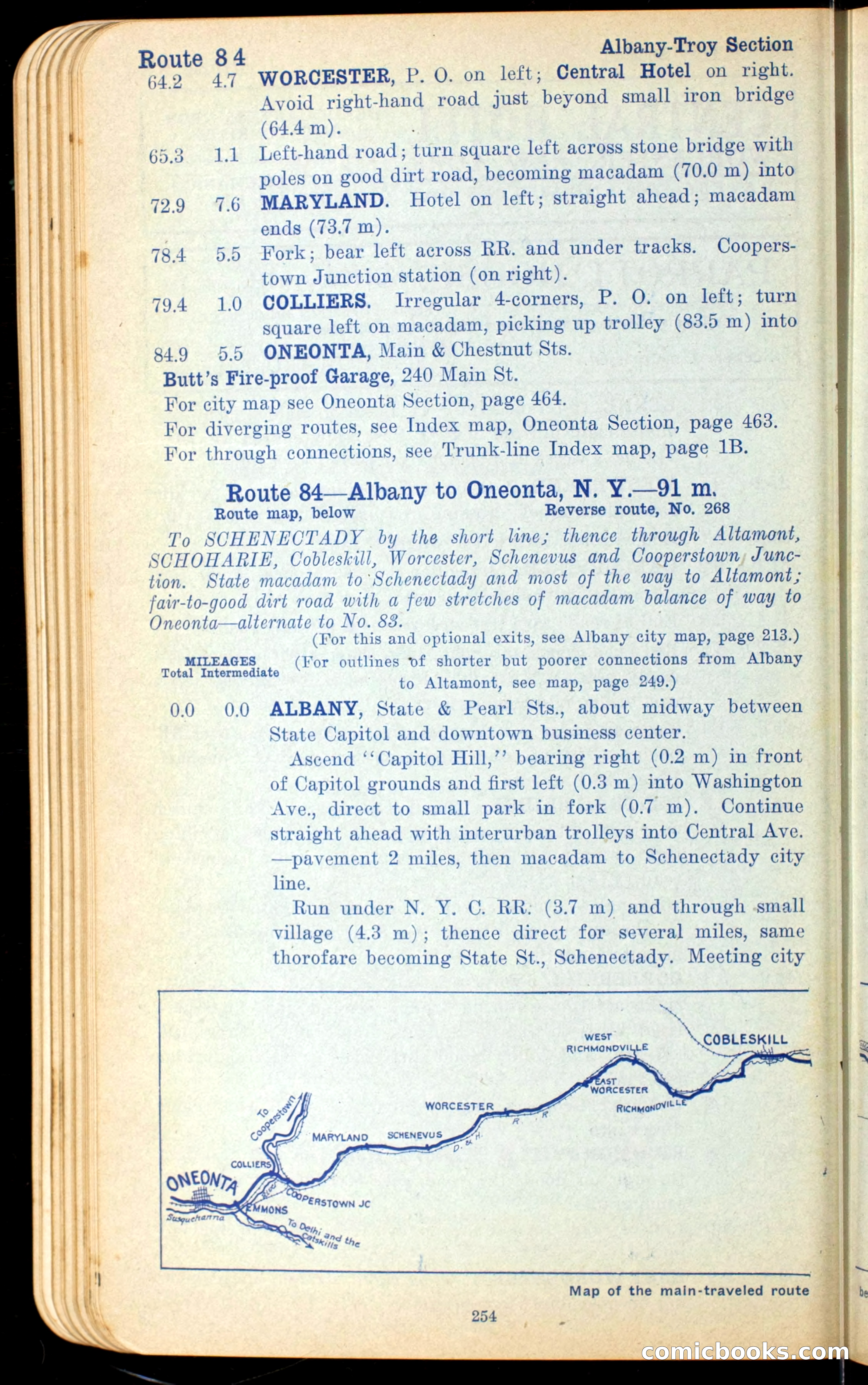 The Automobile Official Blue Book, 1910 — page 268 of 400