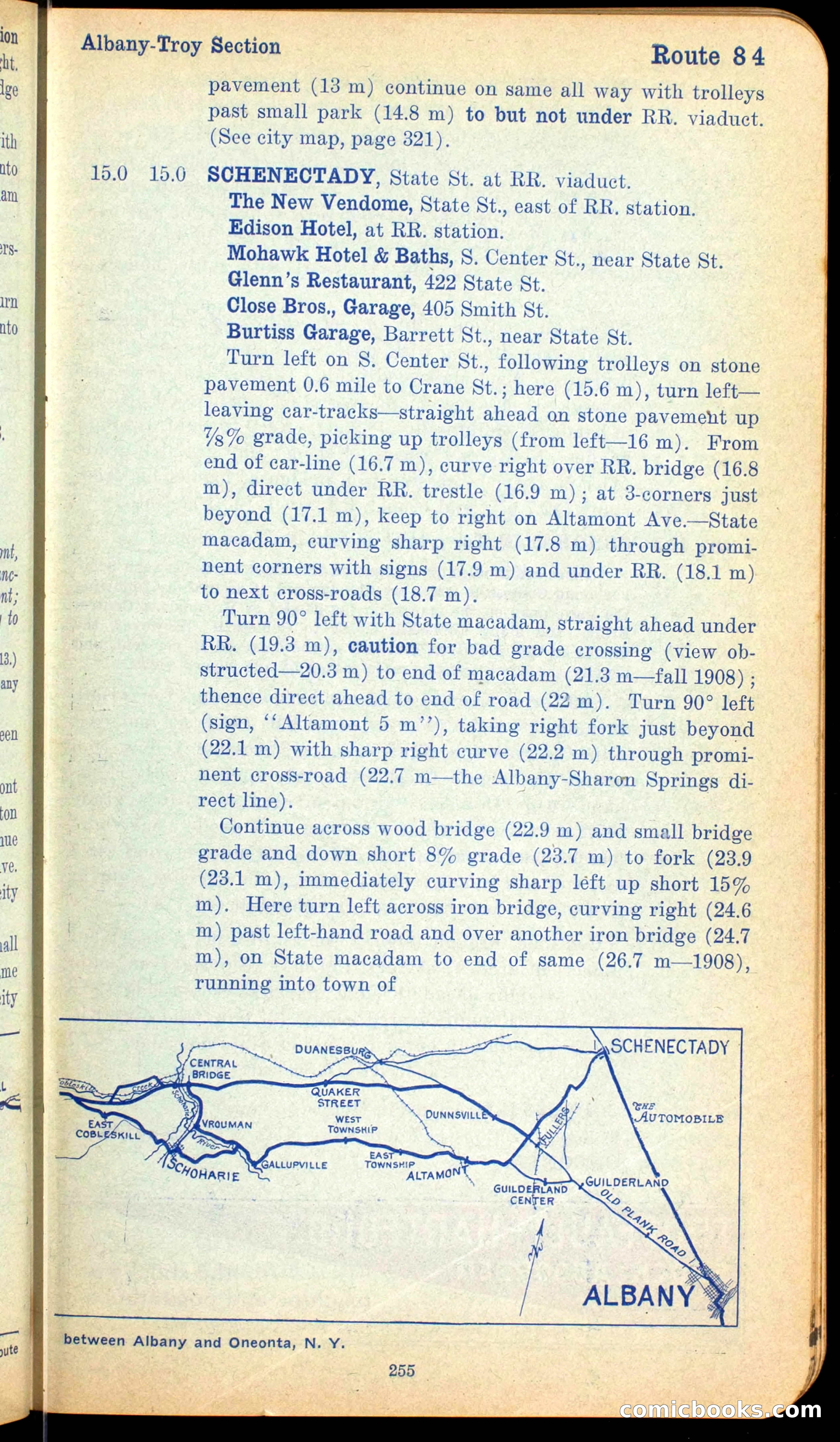 The Automobile Official Blue Book, 1910 — page 269 of 400