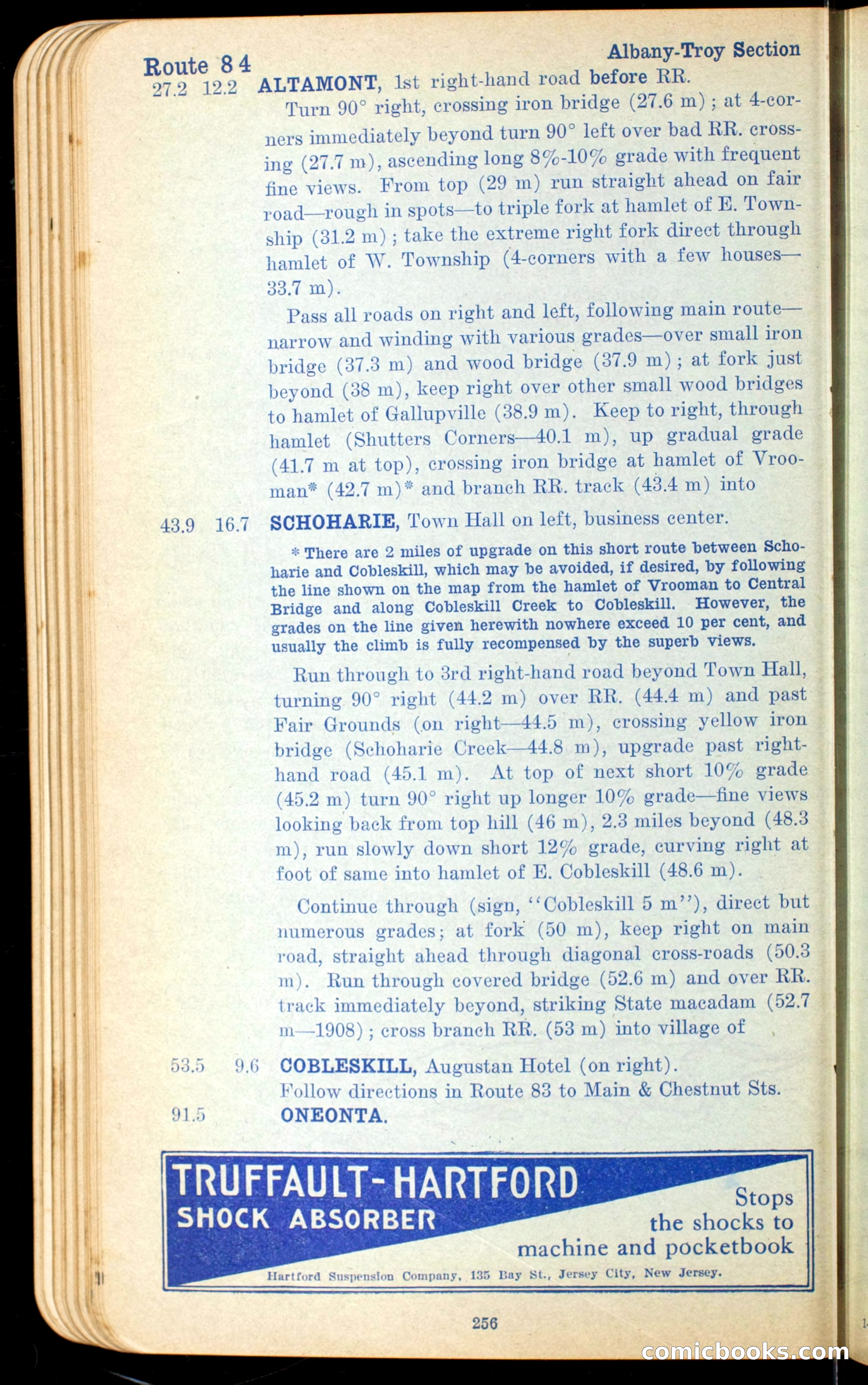 The Automobile Official Blue Book, 1910 — page 270 of 400