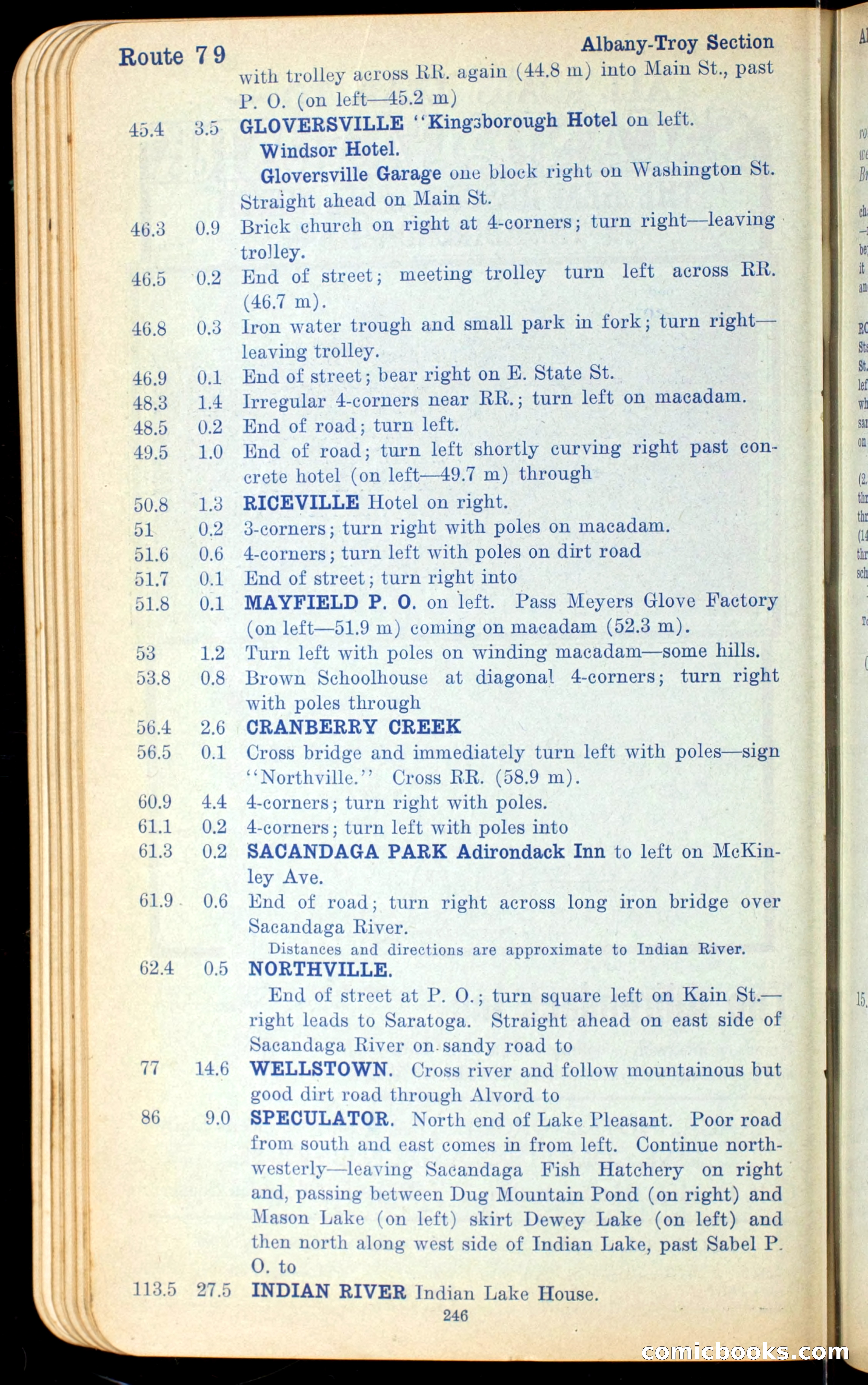 The Automobile Official Blue Book, 1910 — page 274 of 400