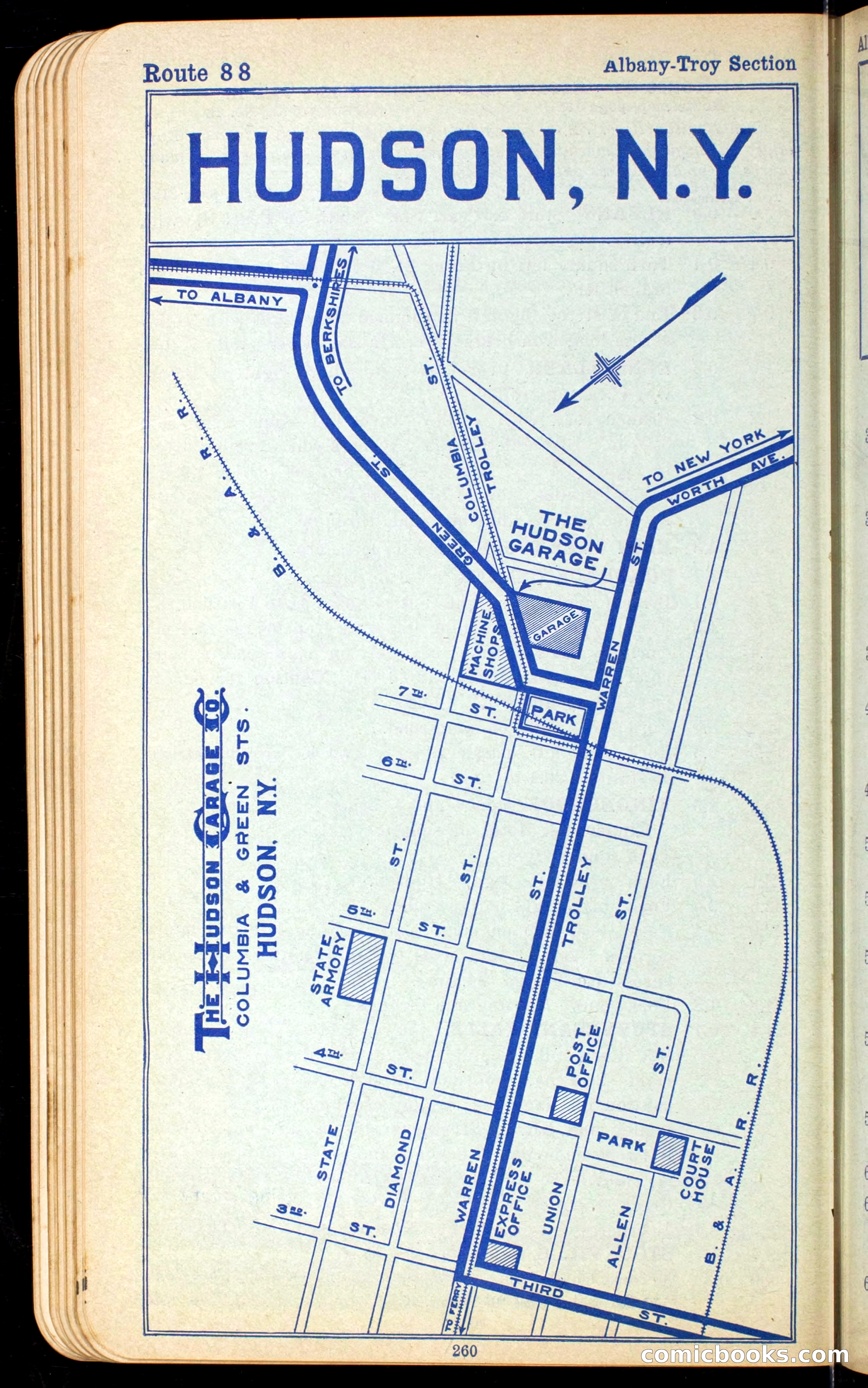 The Automobile Official Blue Book, 1910 — page 276 of 400
