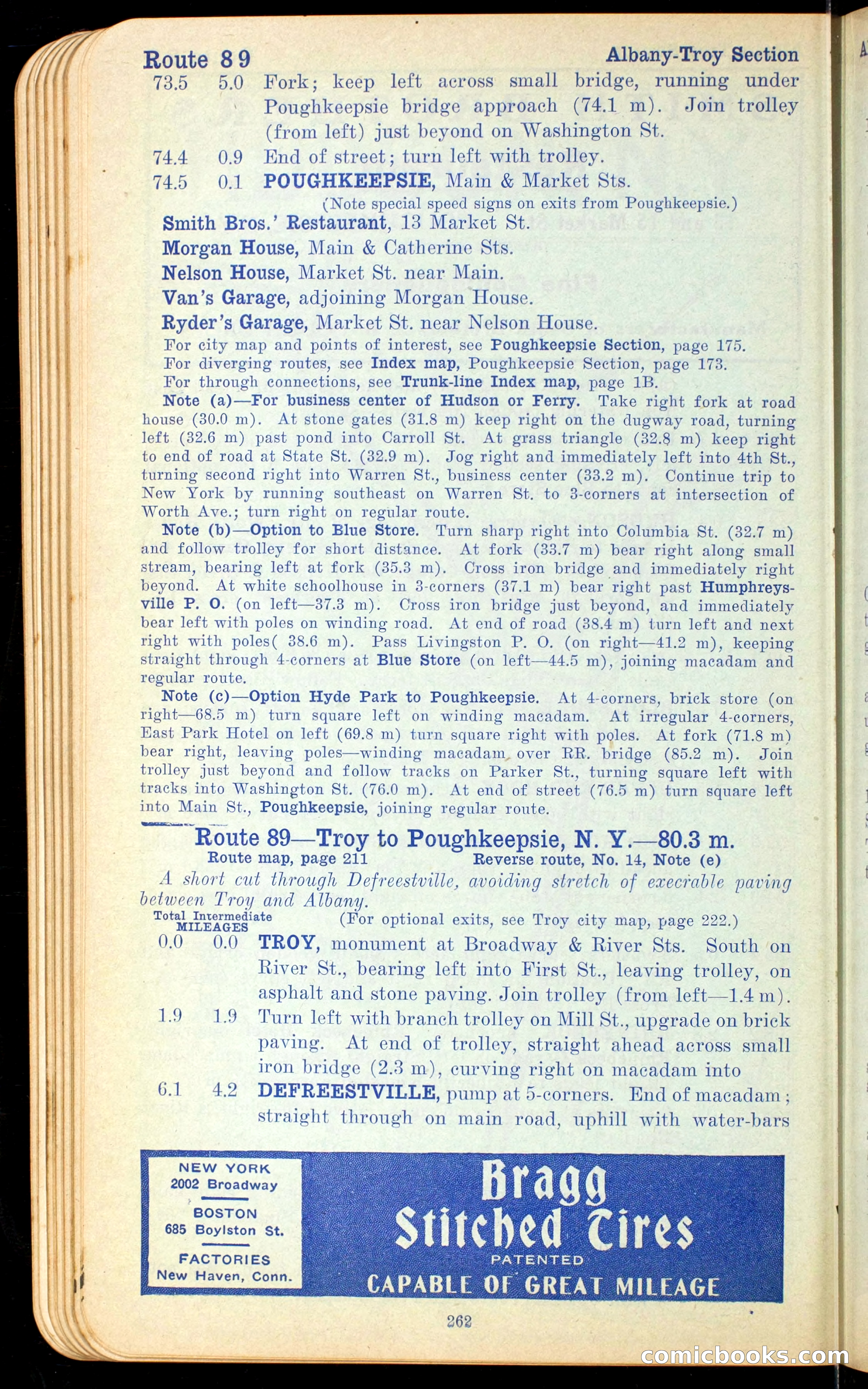 The Automobile Official Blue Book, 1910 — page 278 of 400