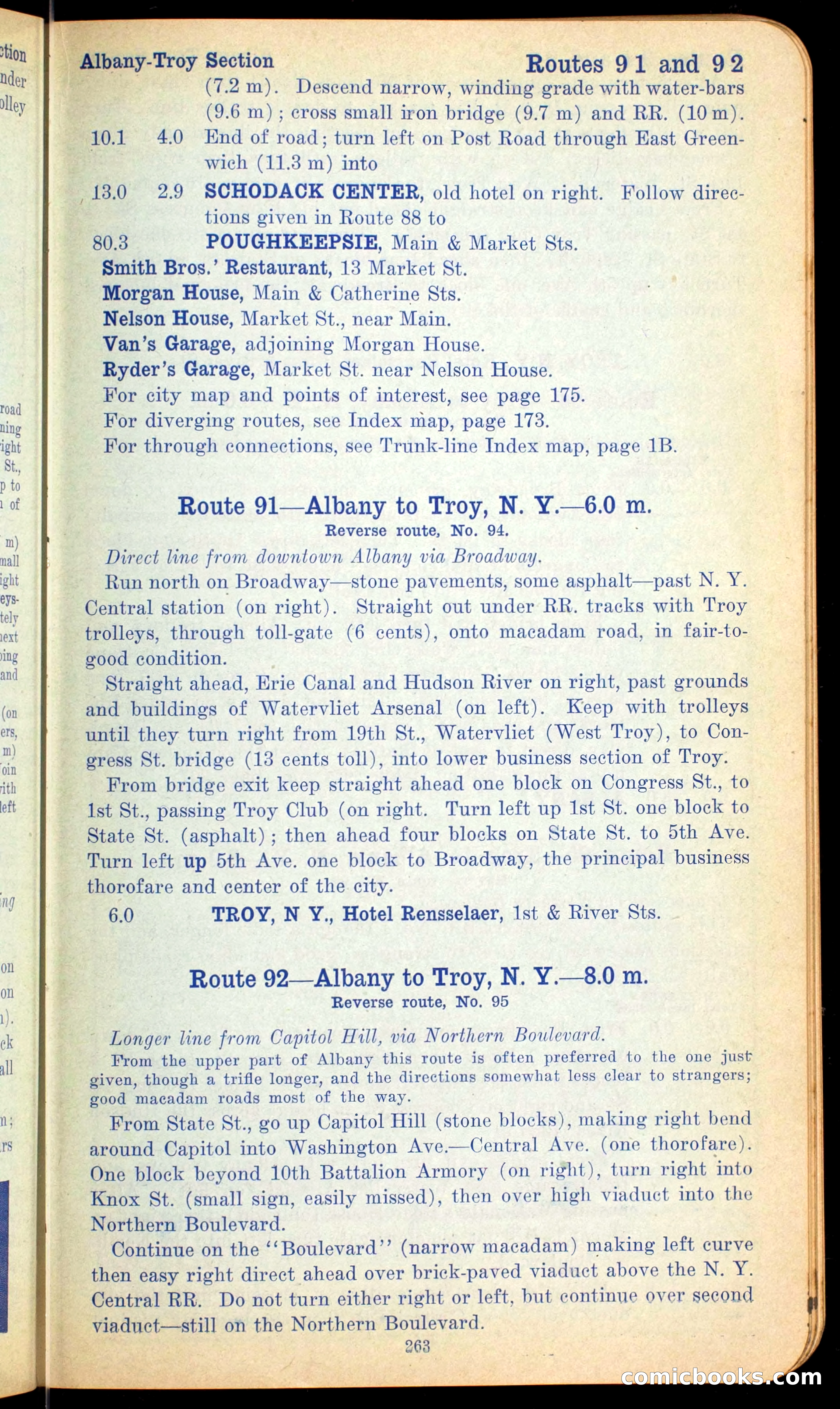 The Automobile Official Blue Book, 1910 — page 279 of 400