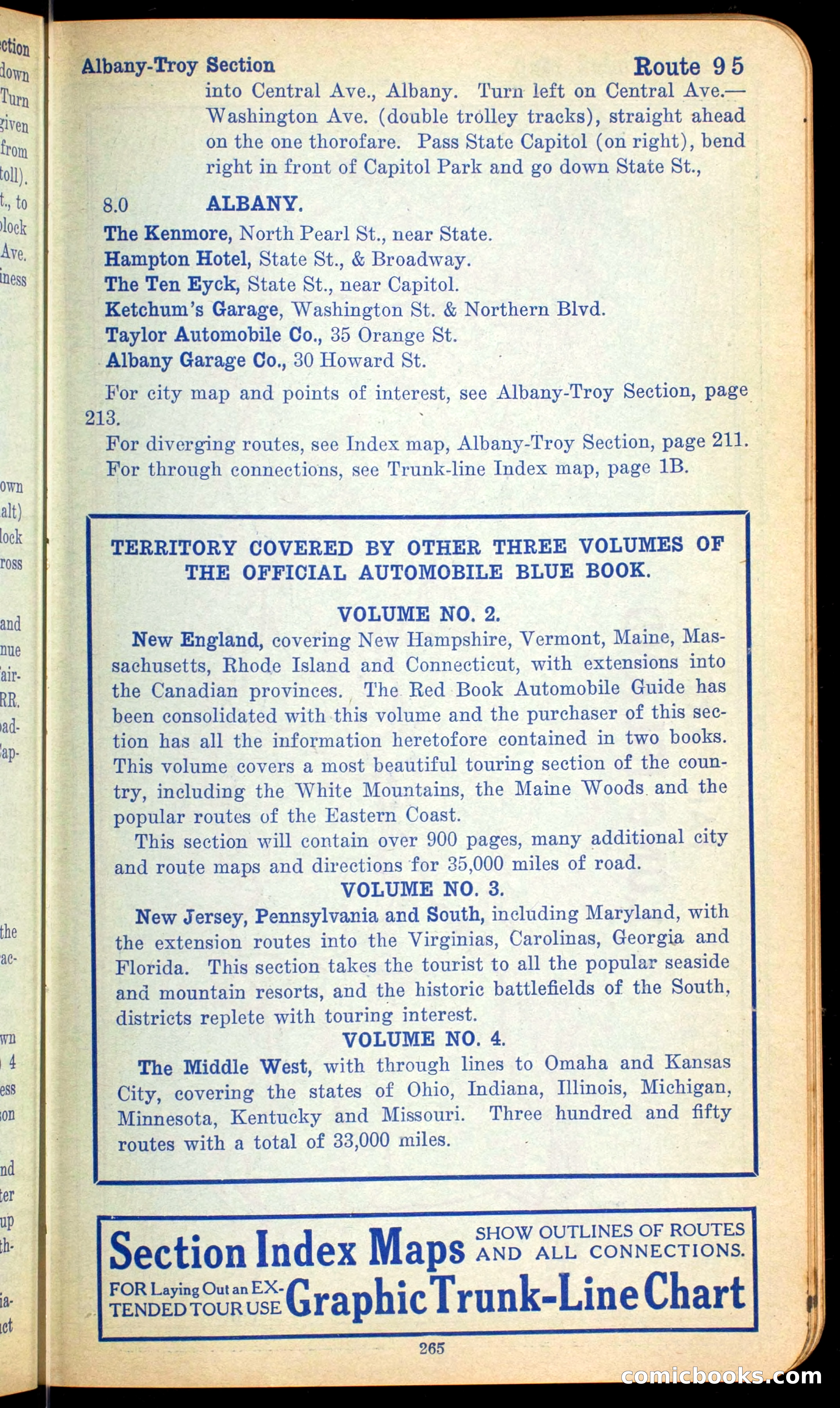 The Automobile Official Blue Book, 1910 — page 281 of 400