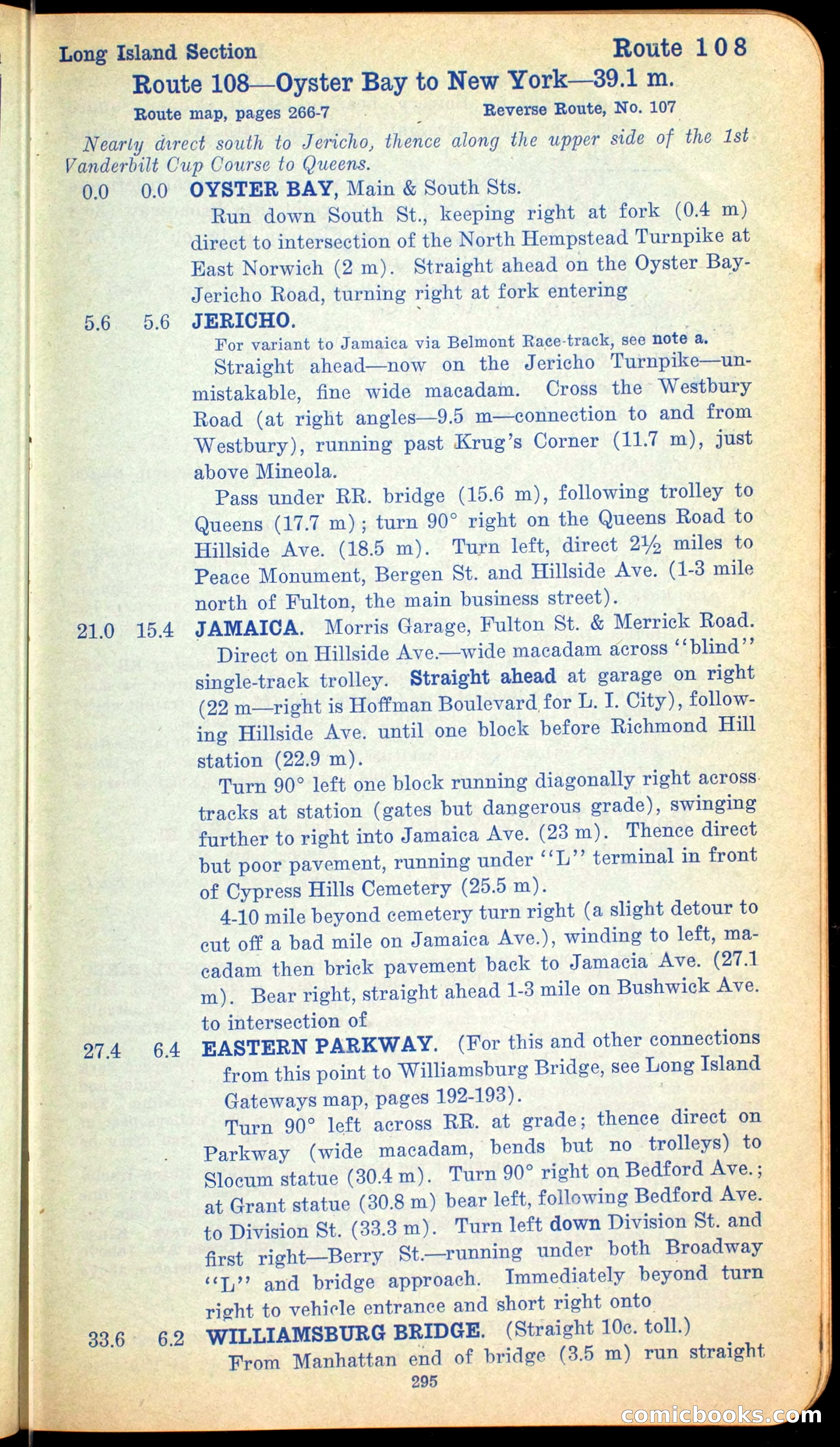 The Automobile Official Blue Book, 1910 — page 311 of 400