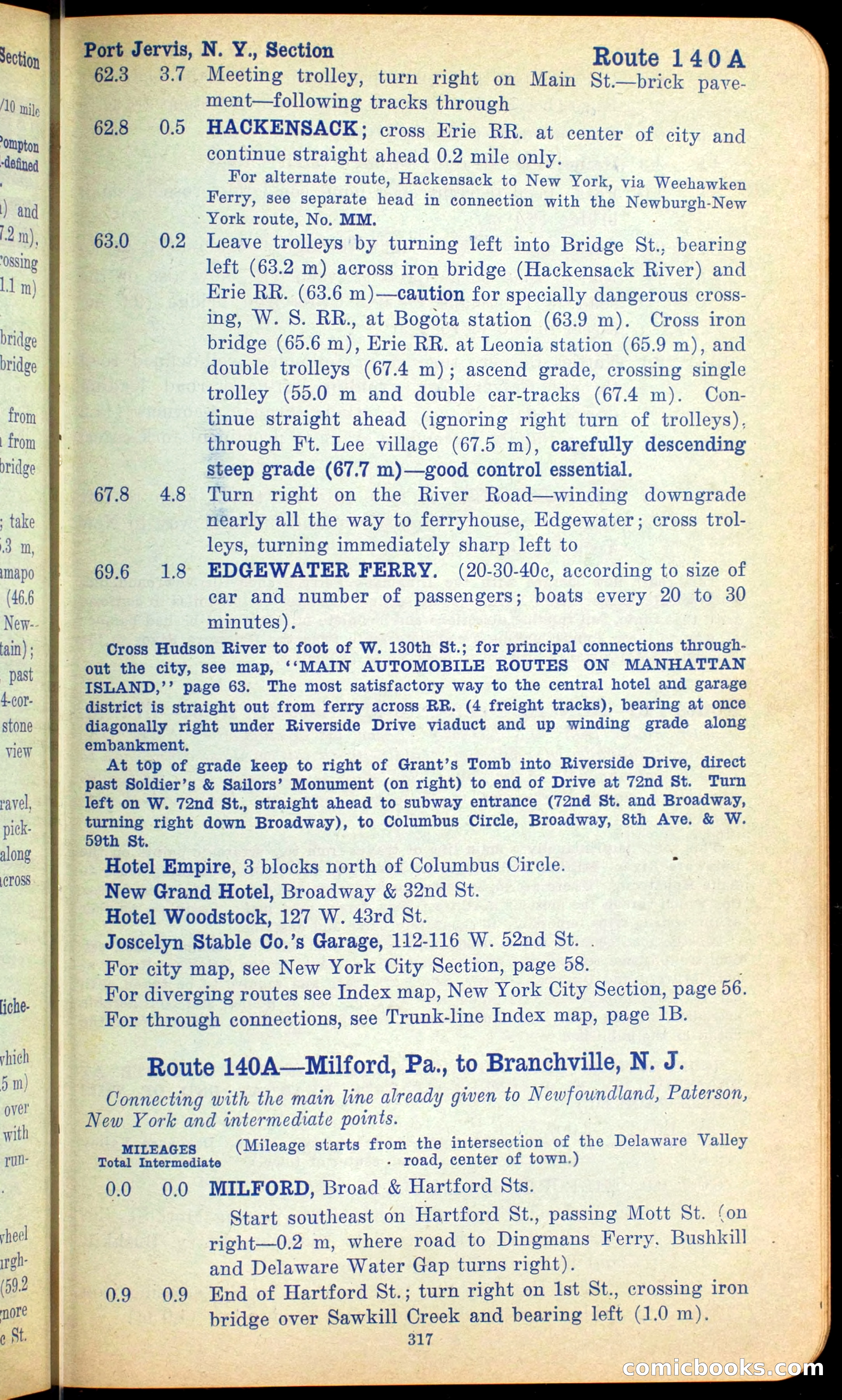 The Automobile Official Blue Book, 1910 — page 333 of 400
