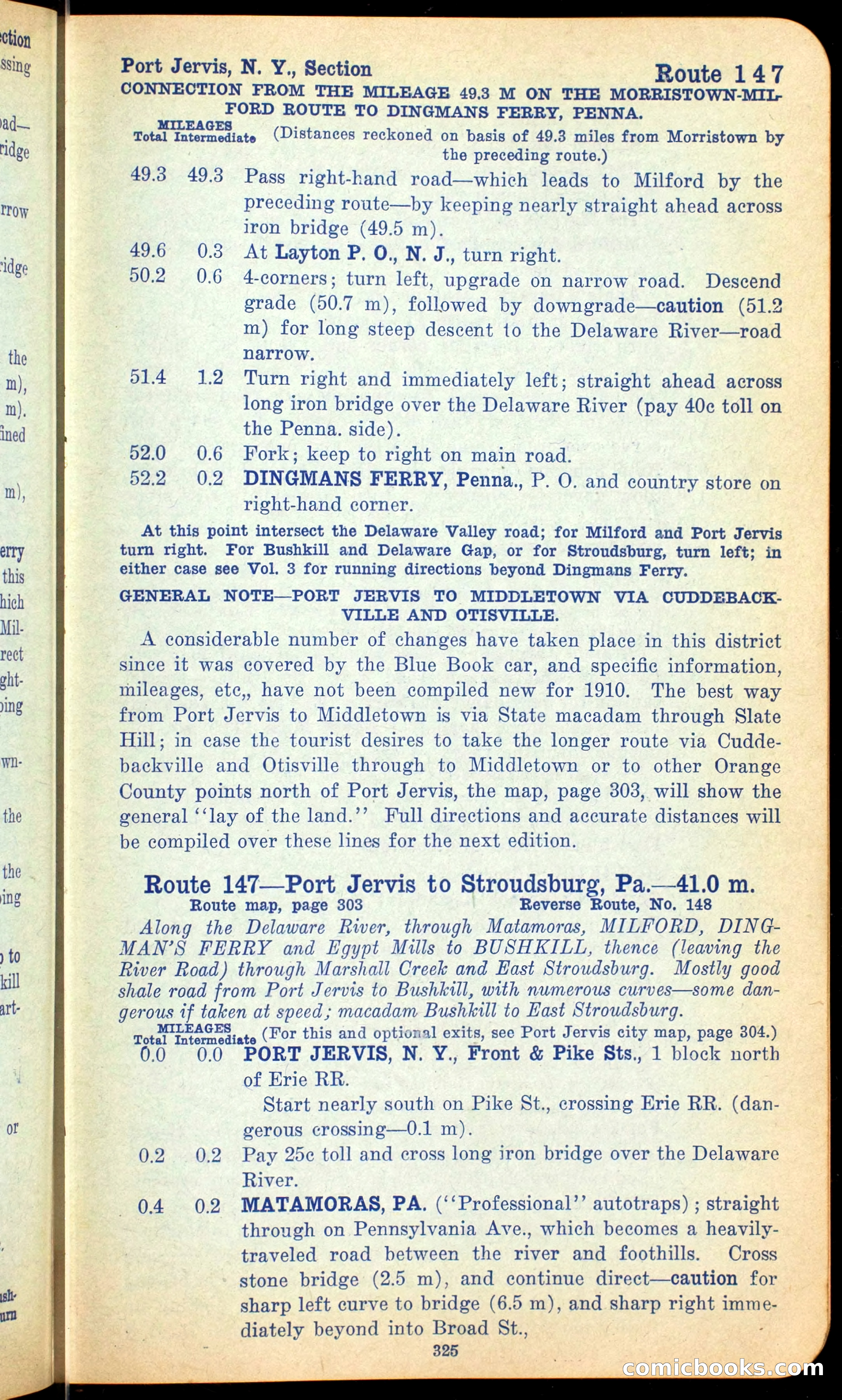 The Automobile Official Blue Book, 1910 — page 341 of 400