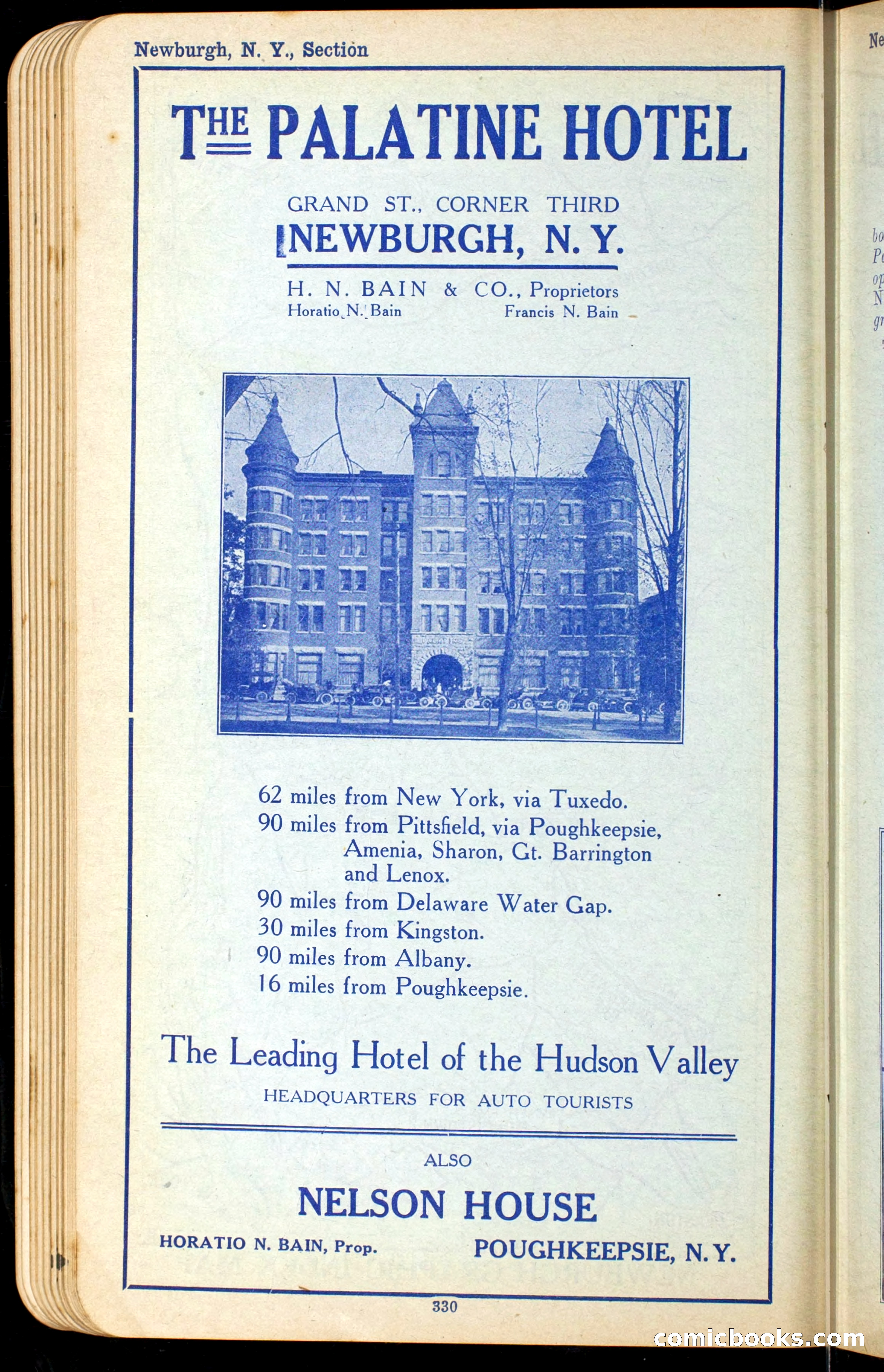 The Automobile Official Blue Book, 1910 — page 346 of 400