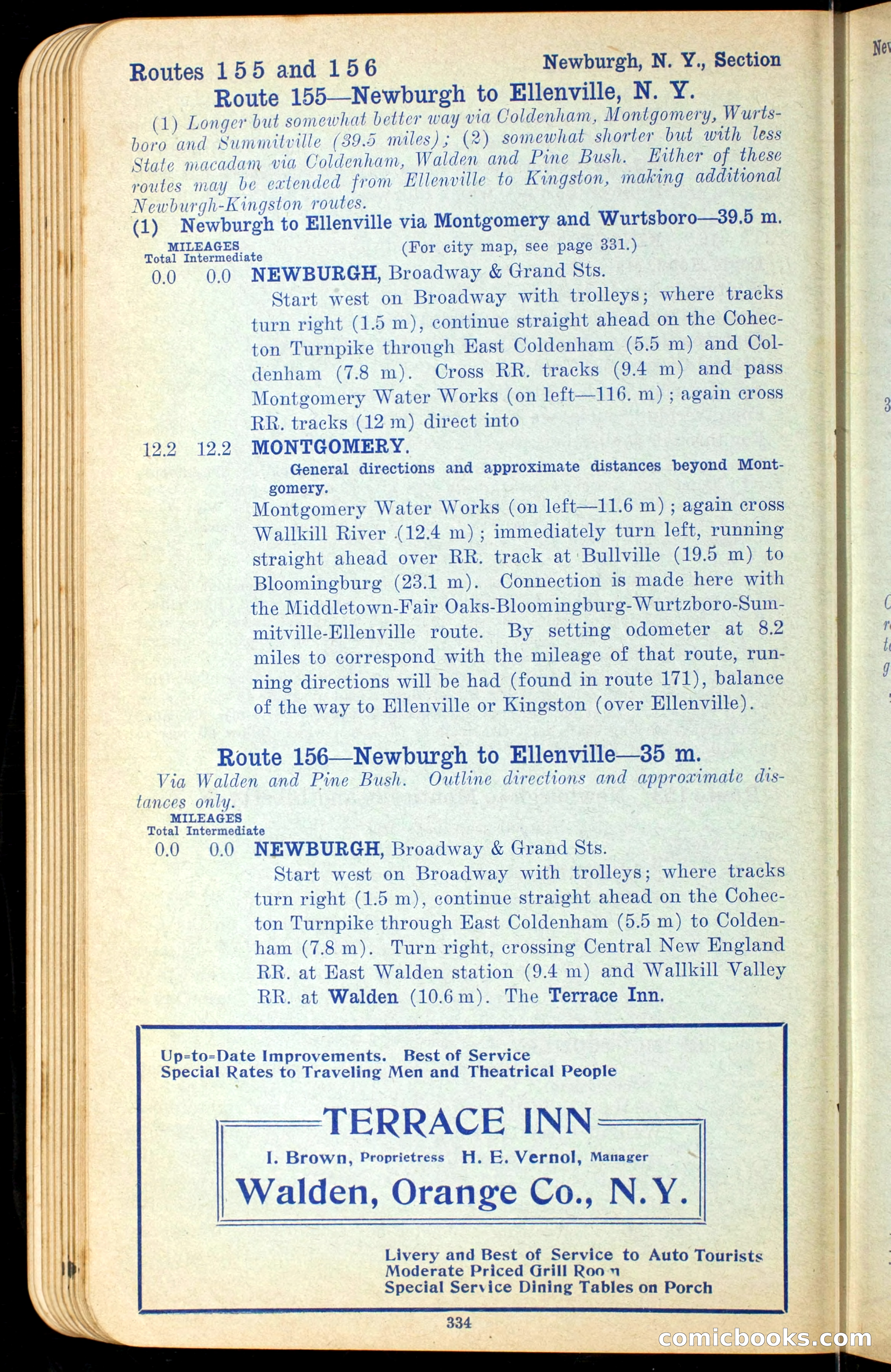 The Automobile Official Blue Book, 1910 — page 350 of 400
