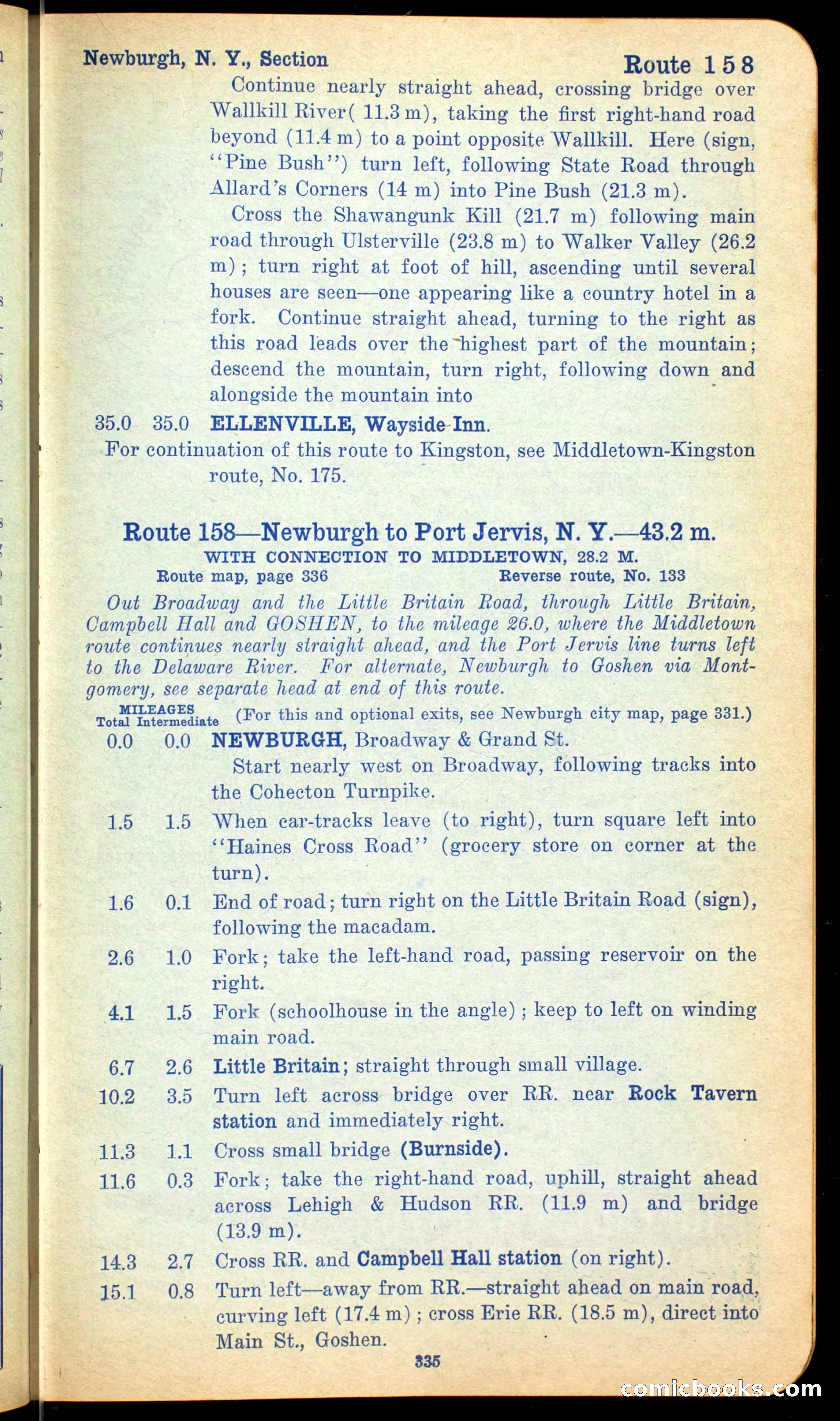 The Automobile Official Blue Book, 1910 — page 351 of 400