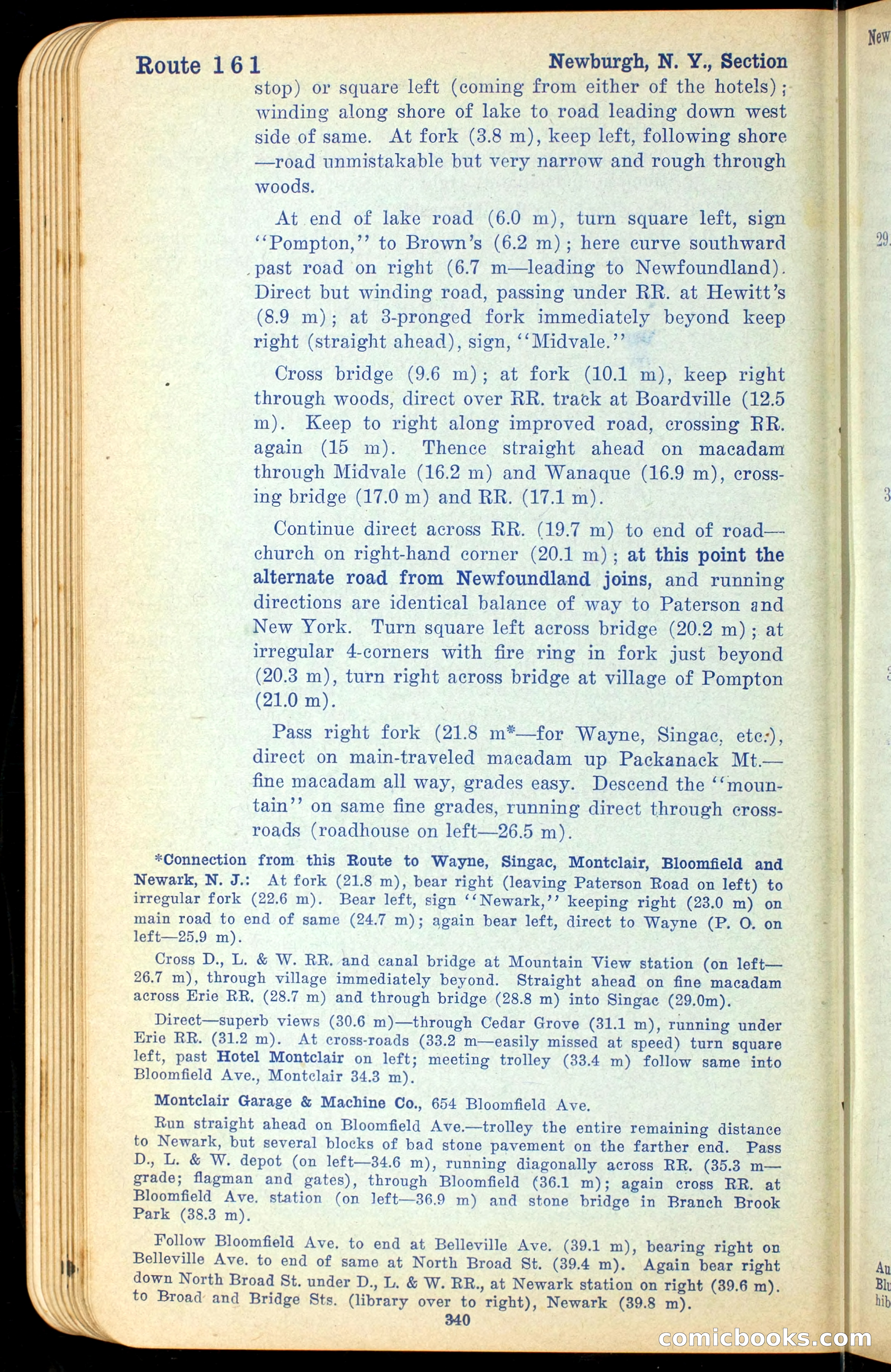The Automobile Official Blue Book, 1910 — page 356 of 400