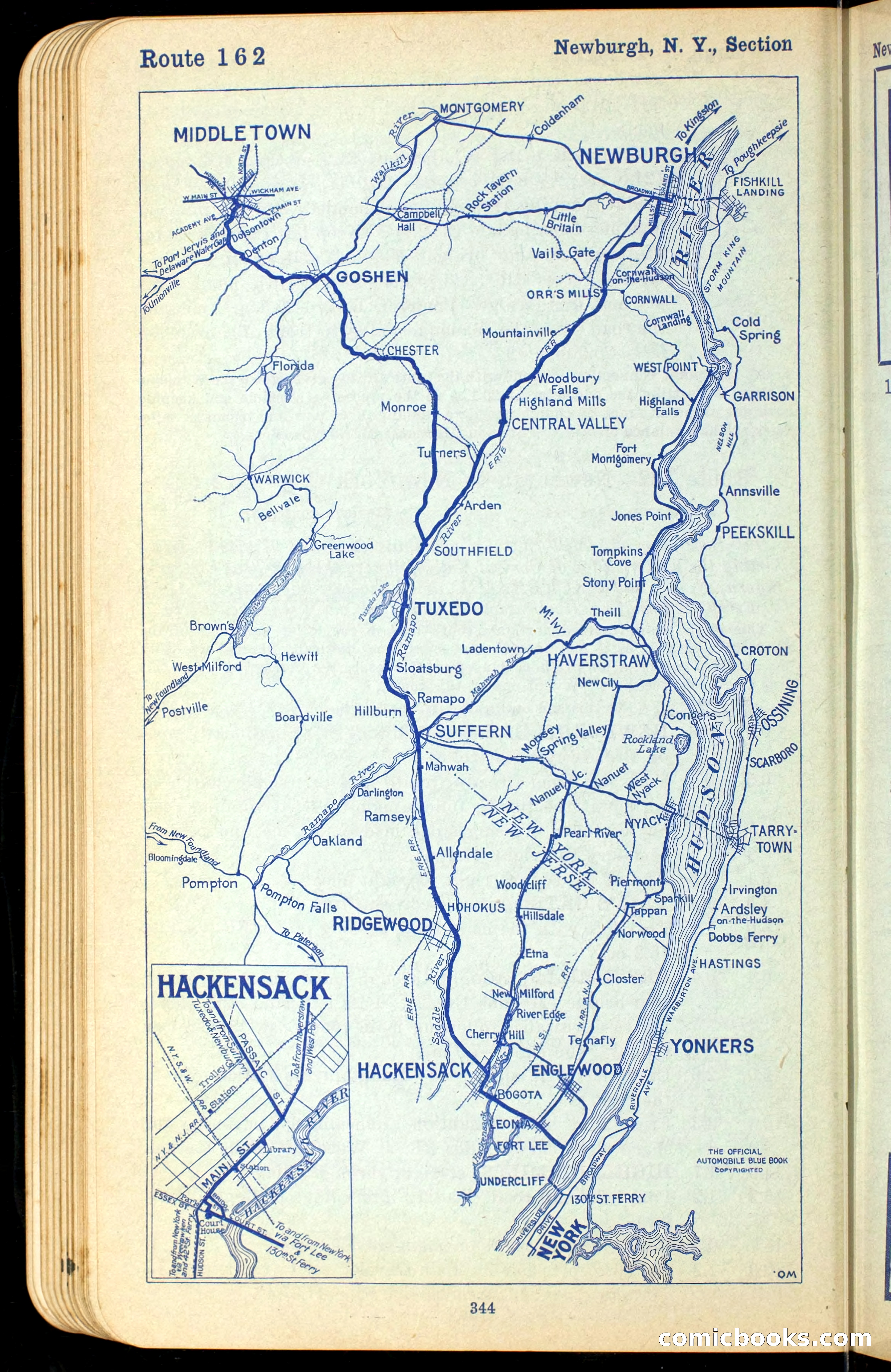 The Automobile Official Blue Book, 1910 — page 360 of 400