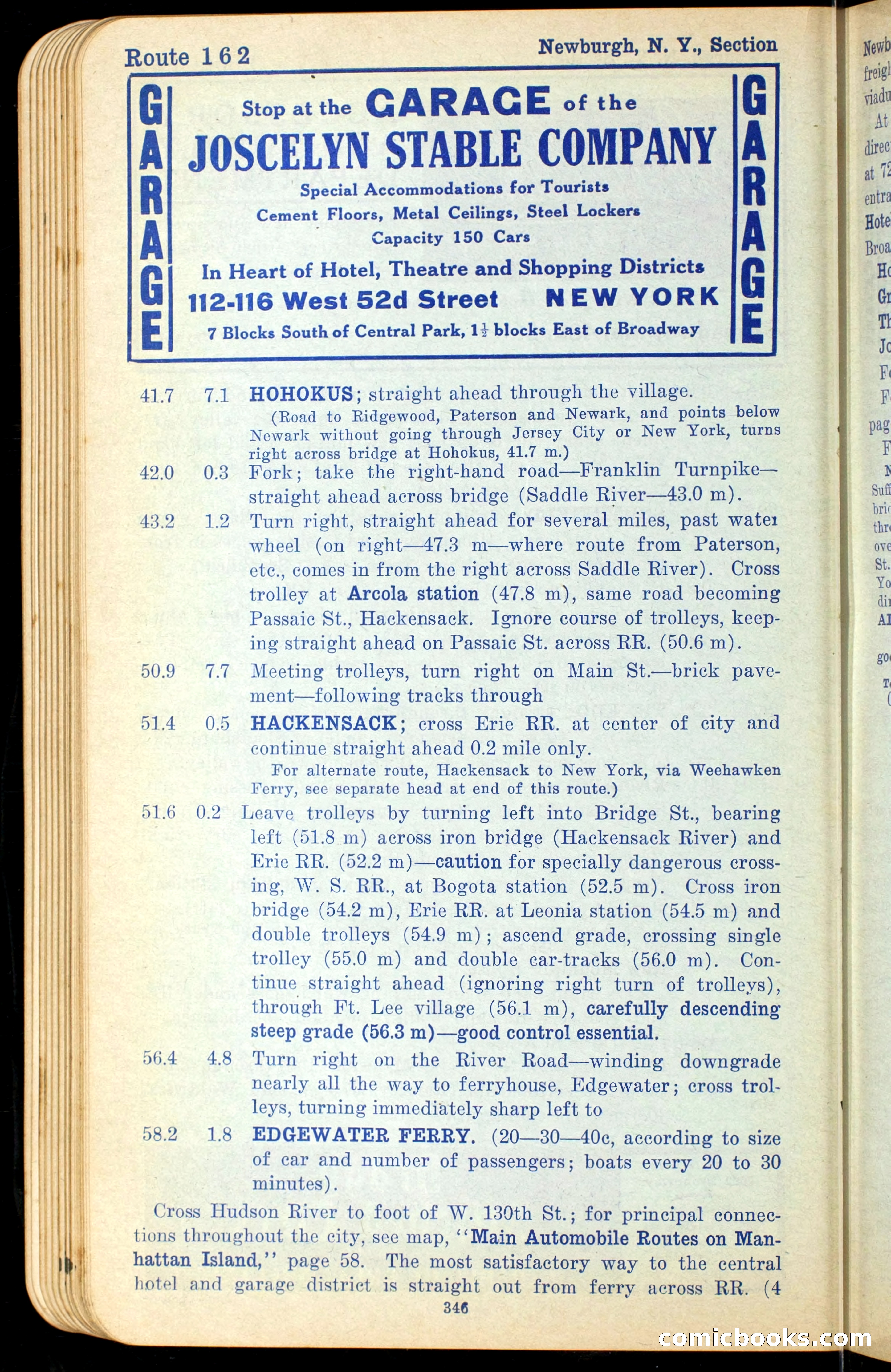 The Automobile Official Blue Book, 1910 — page 362 of 400