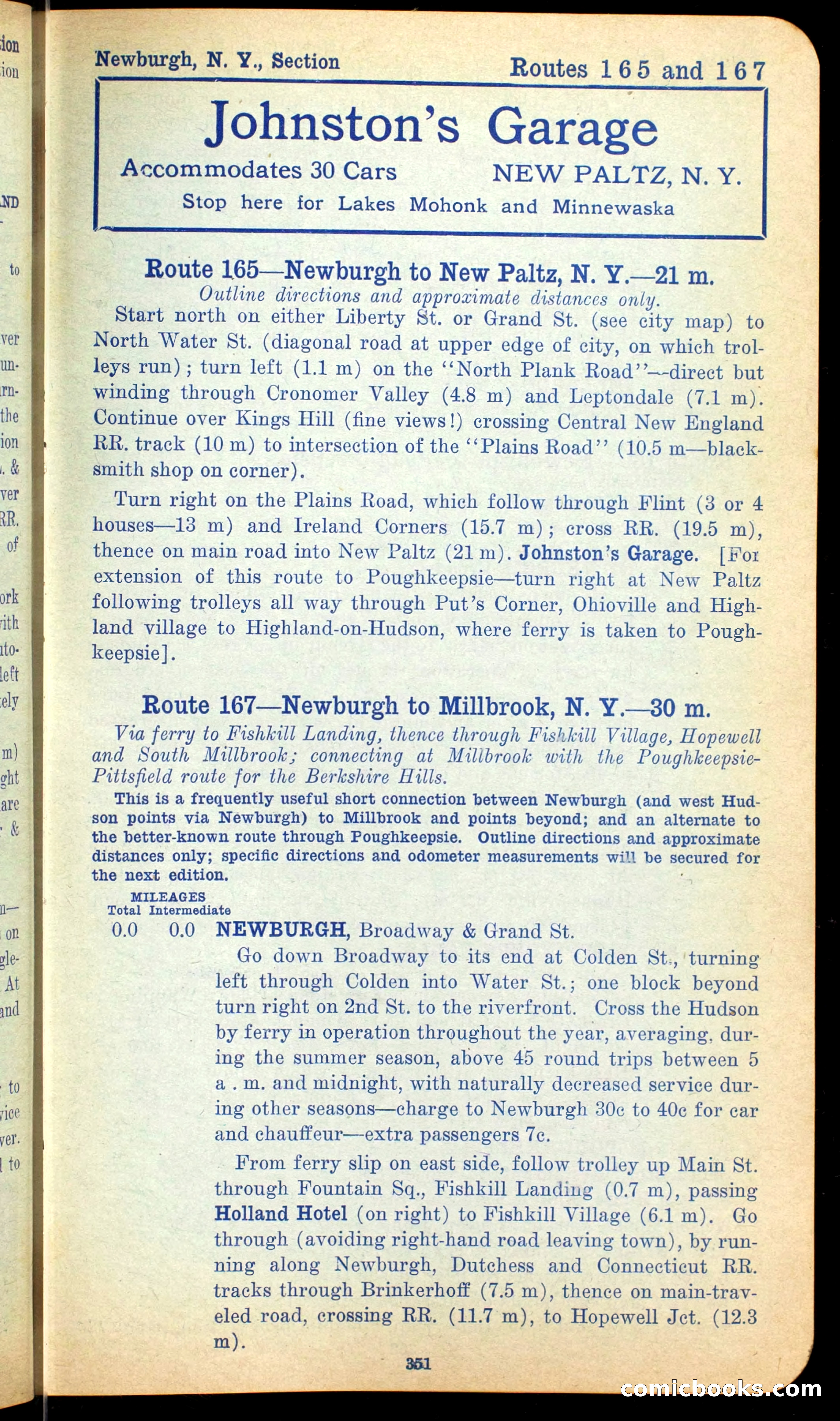 The Automobile Official Blue Book, 1910 — page 367 of 400