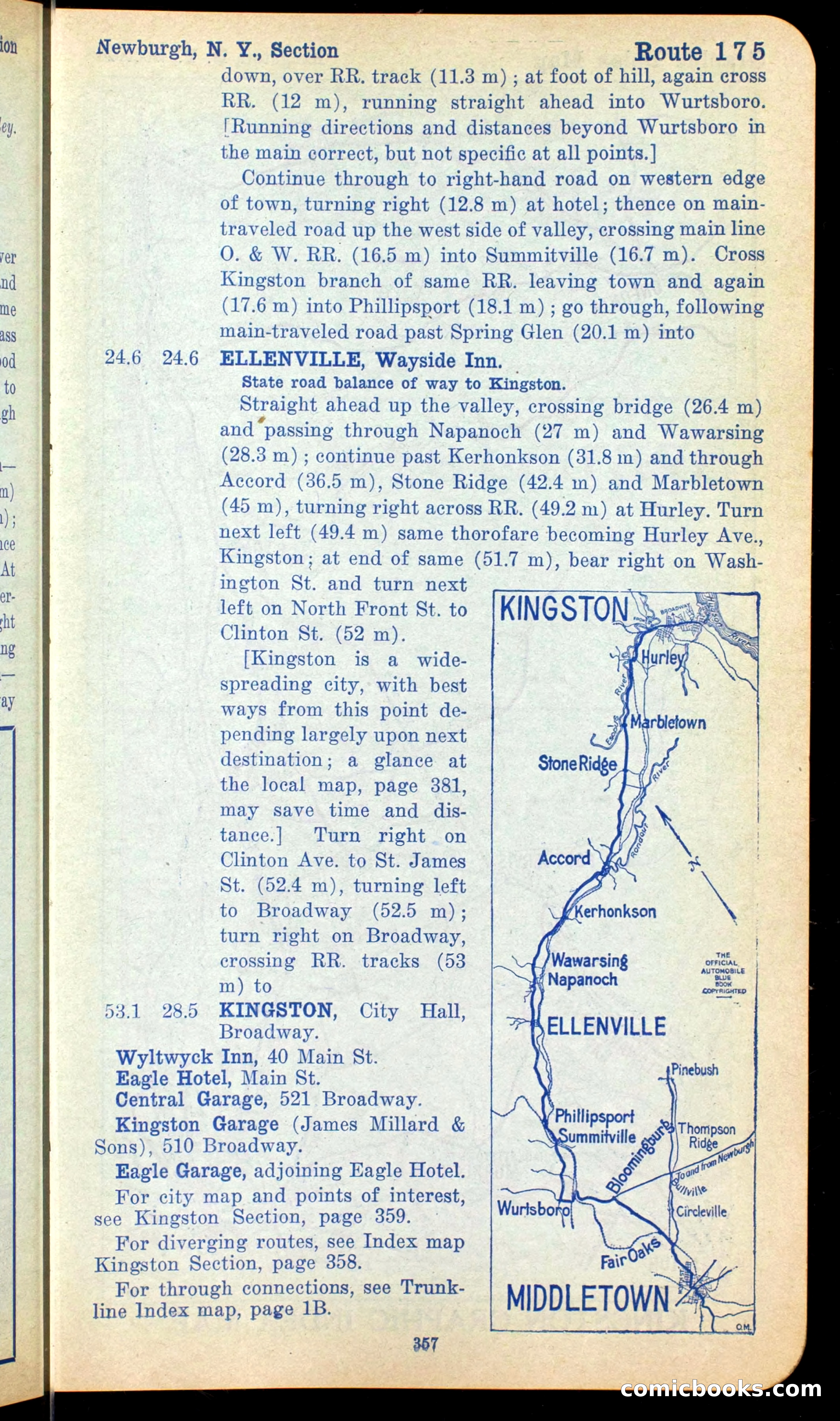 The Automobile Official Blue Book, 1910 — page 373 of 400