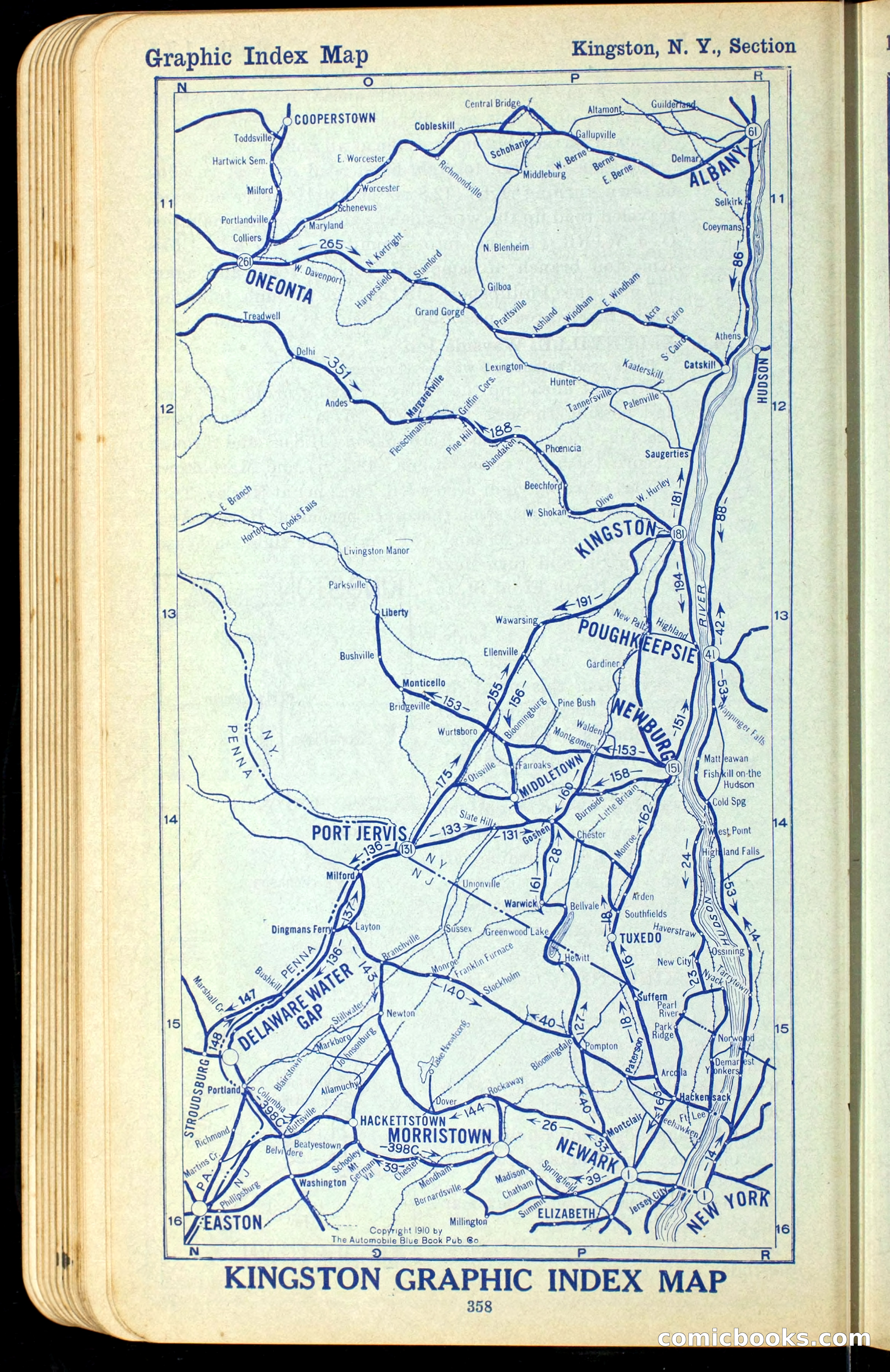 The Automobile Official Blue Book, 1910 — page 374 of 400