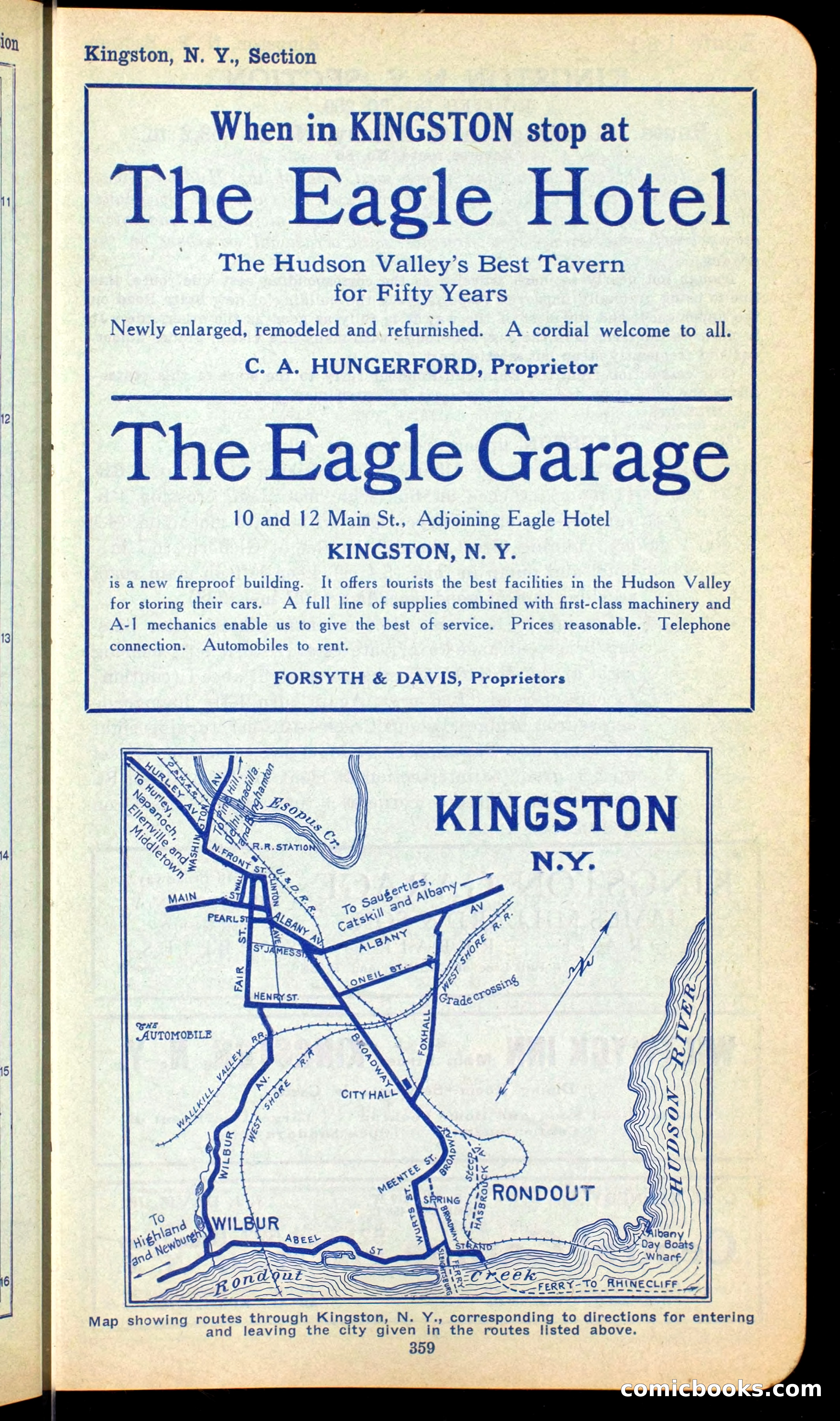 The Automobile Official Blue Book, 1910 — page 375 of 400