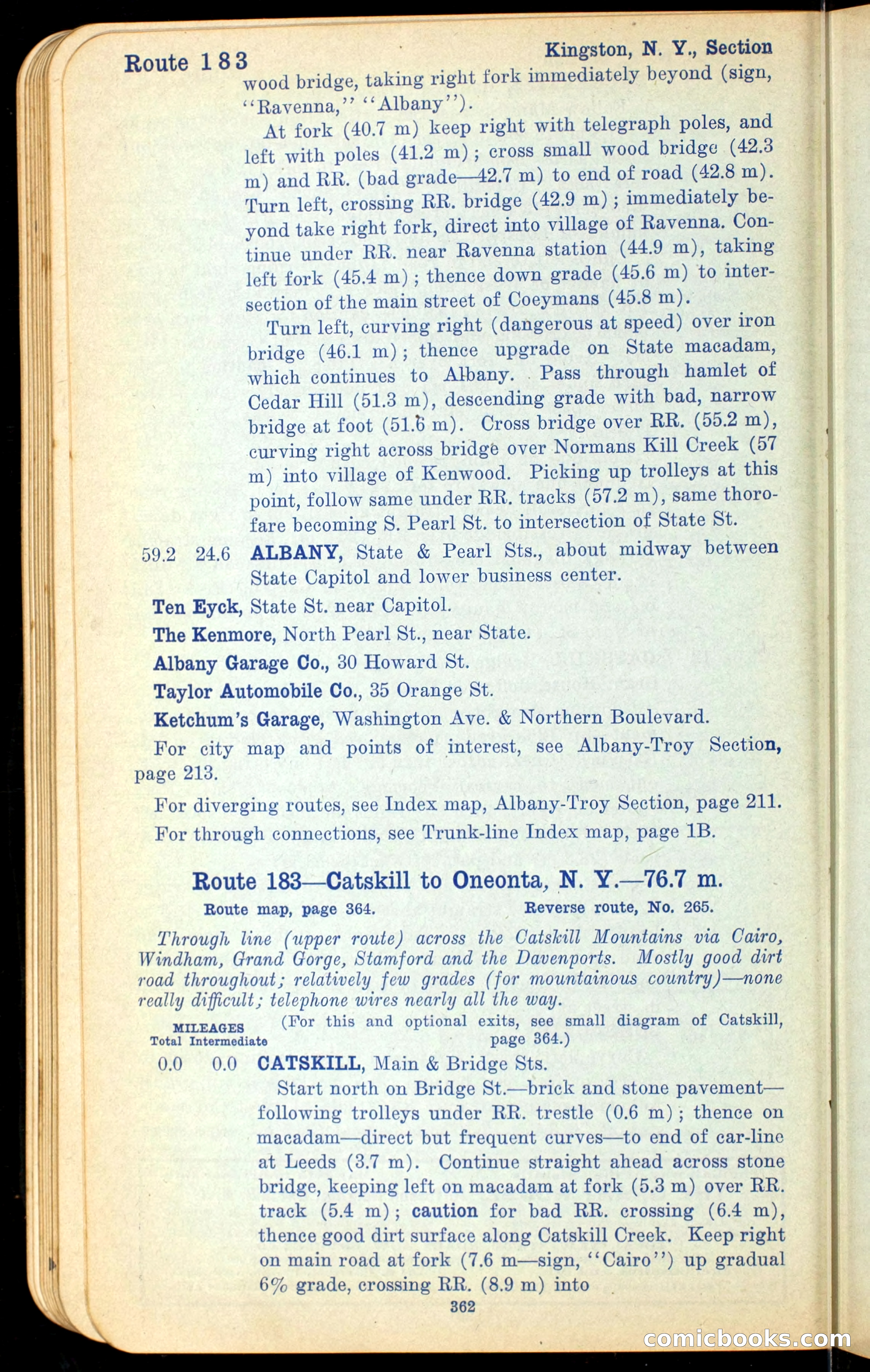 The Automobile Official Blue Book, 1910 — page 378 of 400