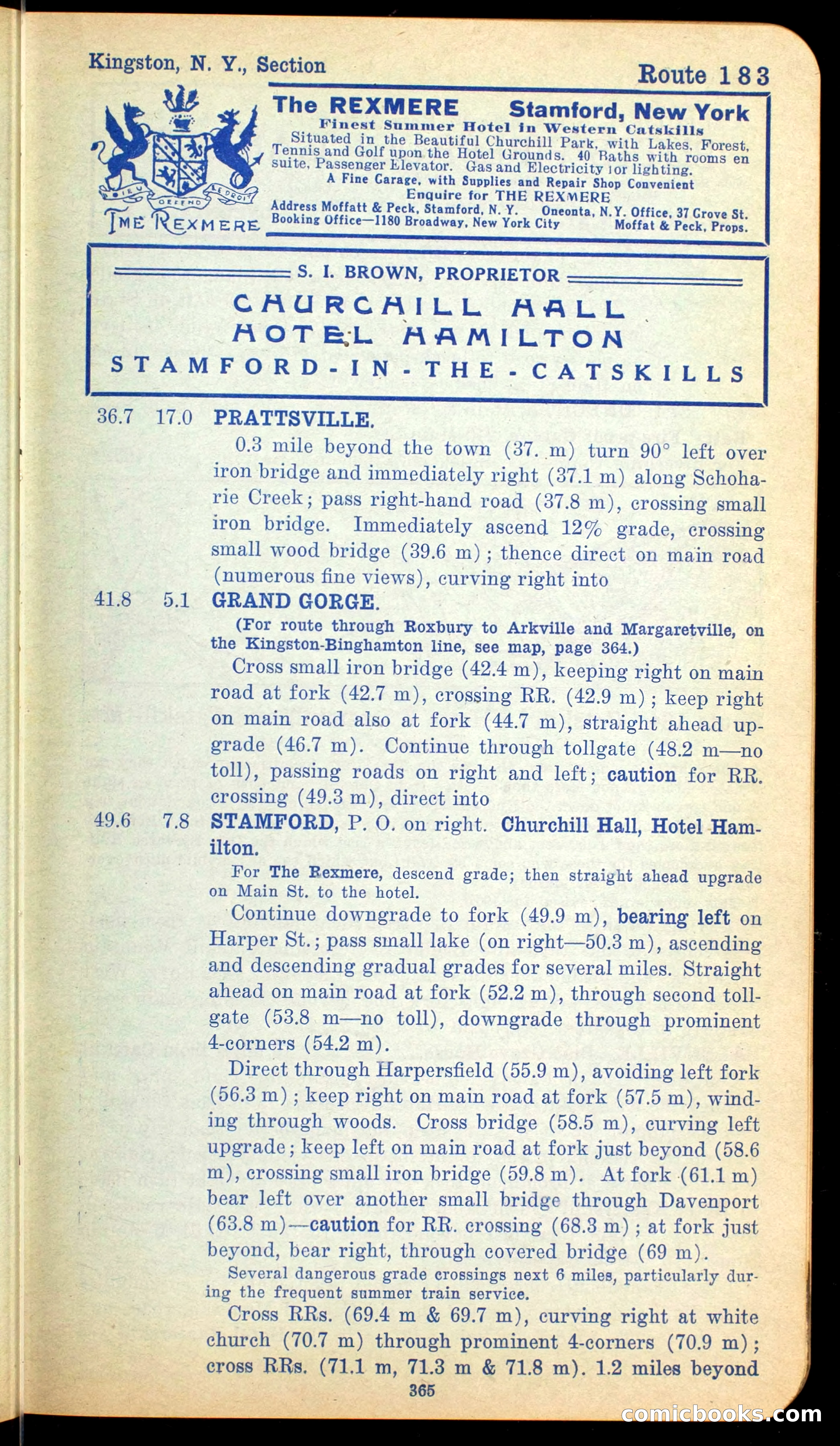 The Automobile Official Blue Book, 1910 — page 381 of 400