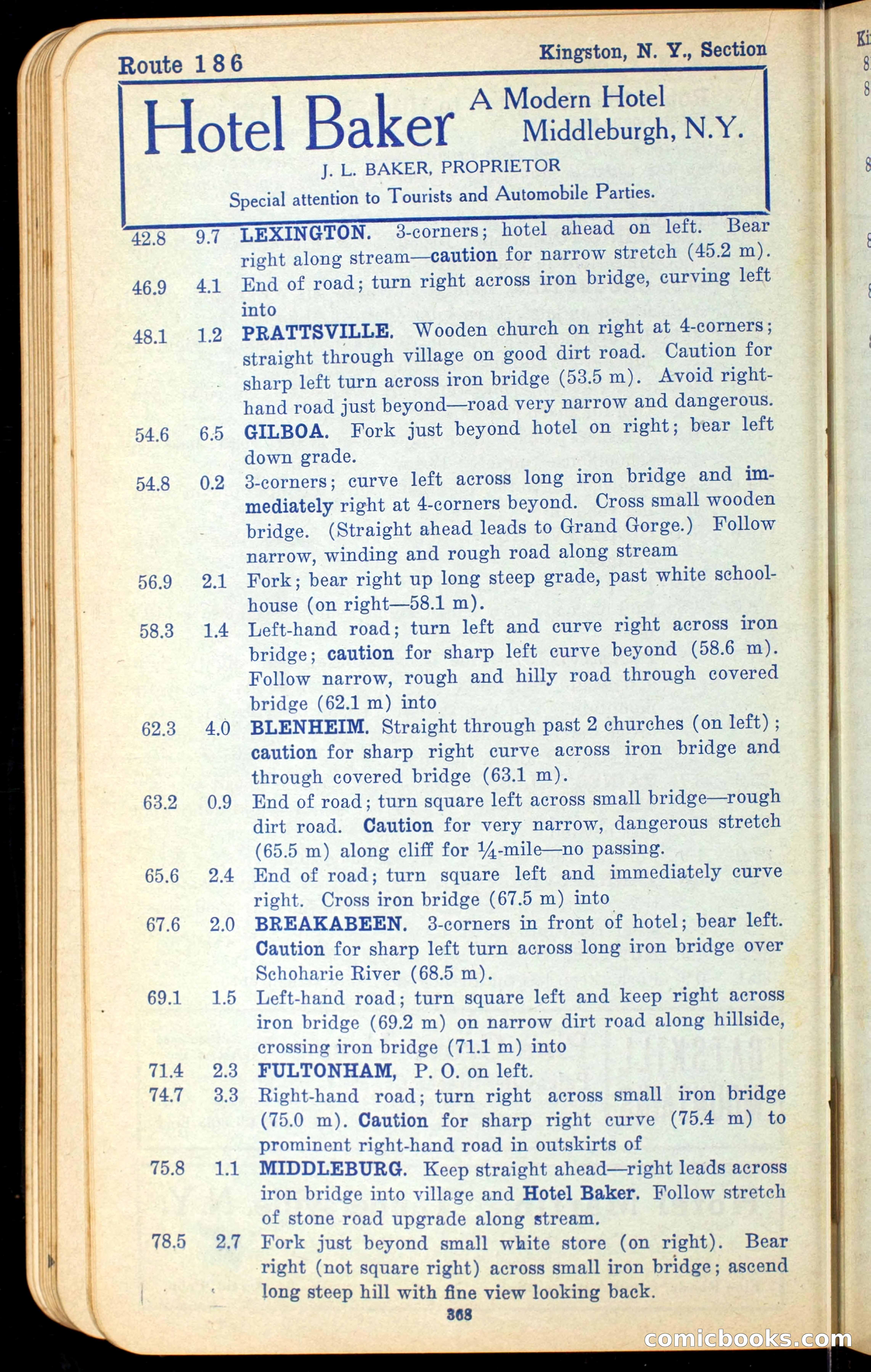 The Automobile Official Blue Book, 1910 — page 384 of 400