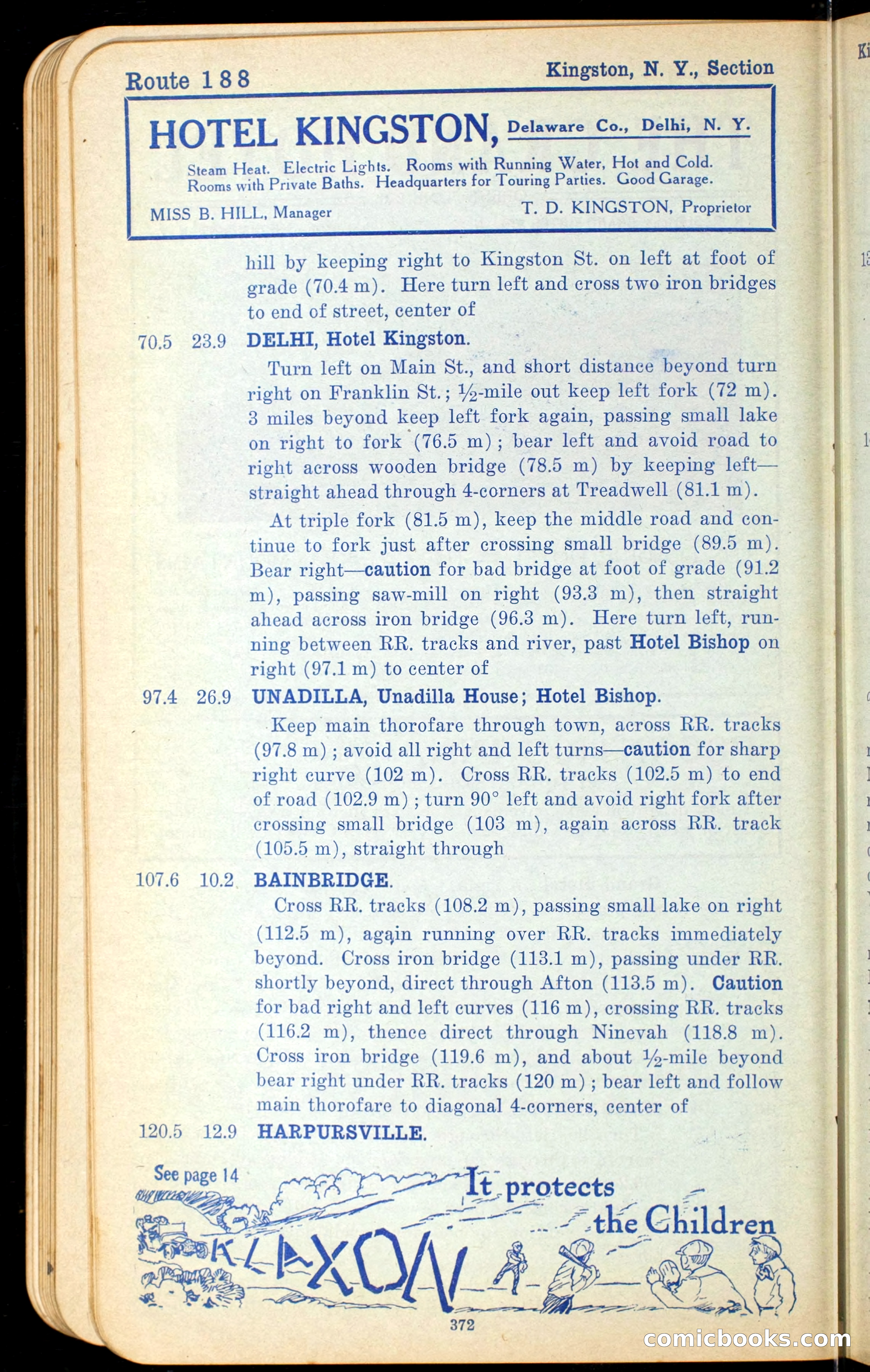 The Automobile Official Blue Book, 1910 — page 388 of 400