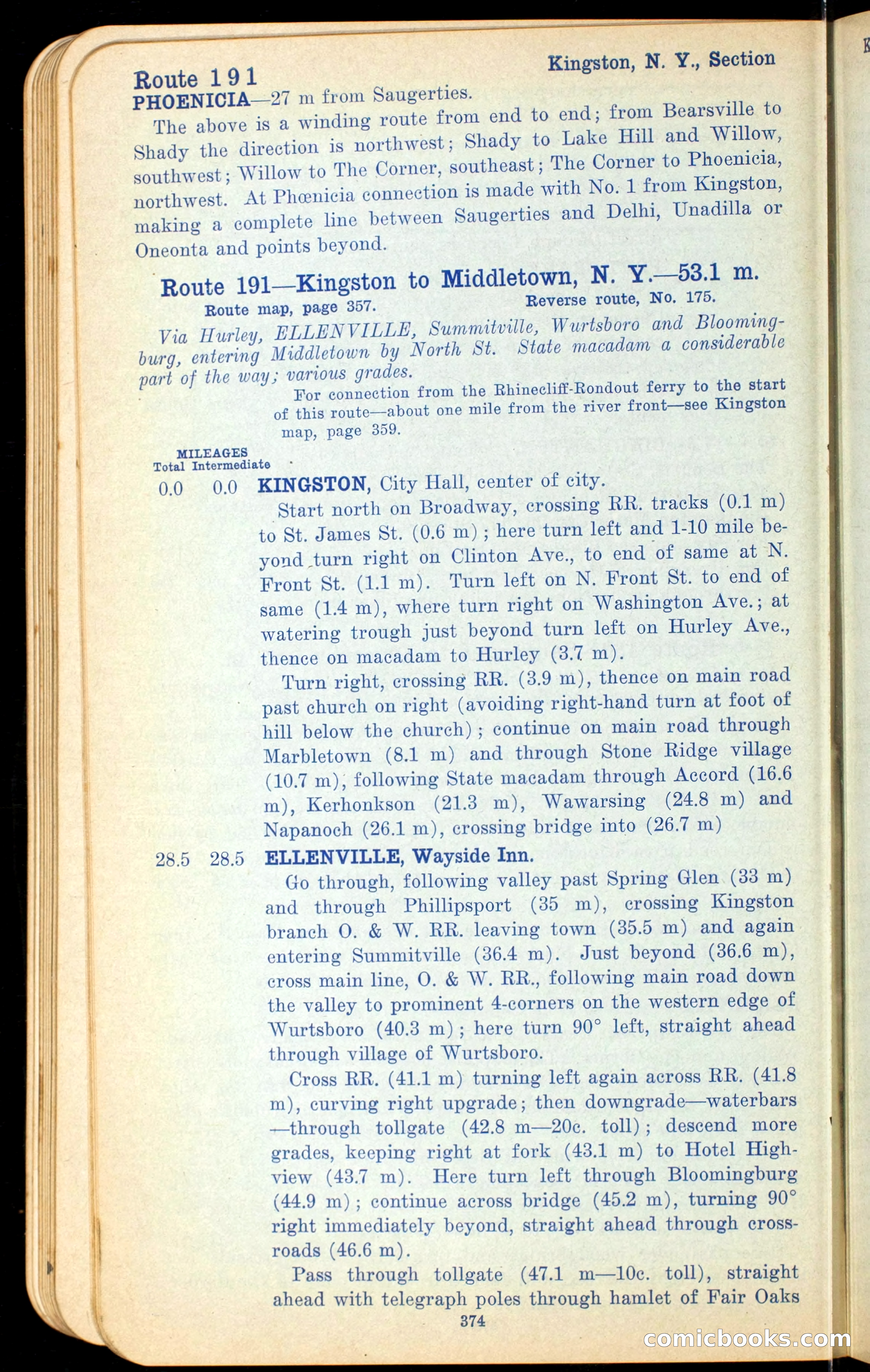 The Automobile Official Blue Book, 1910 — page 390 of 400