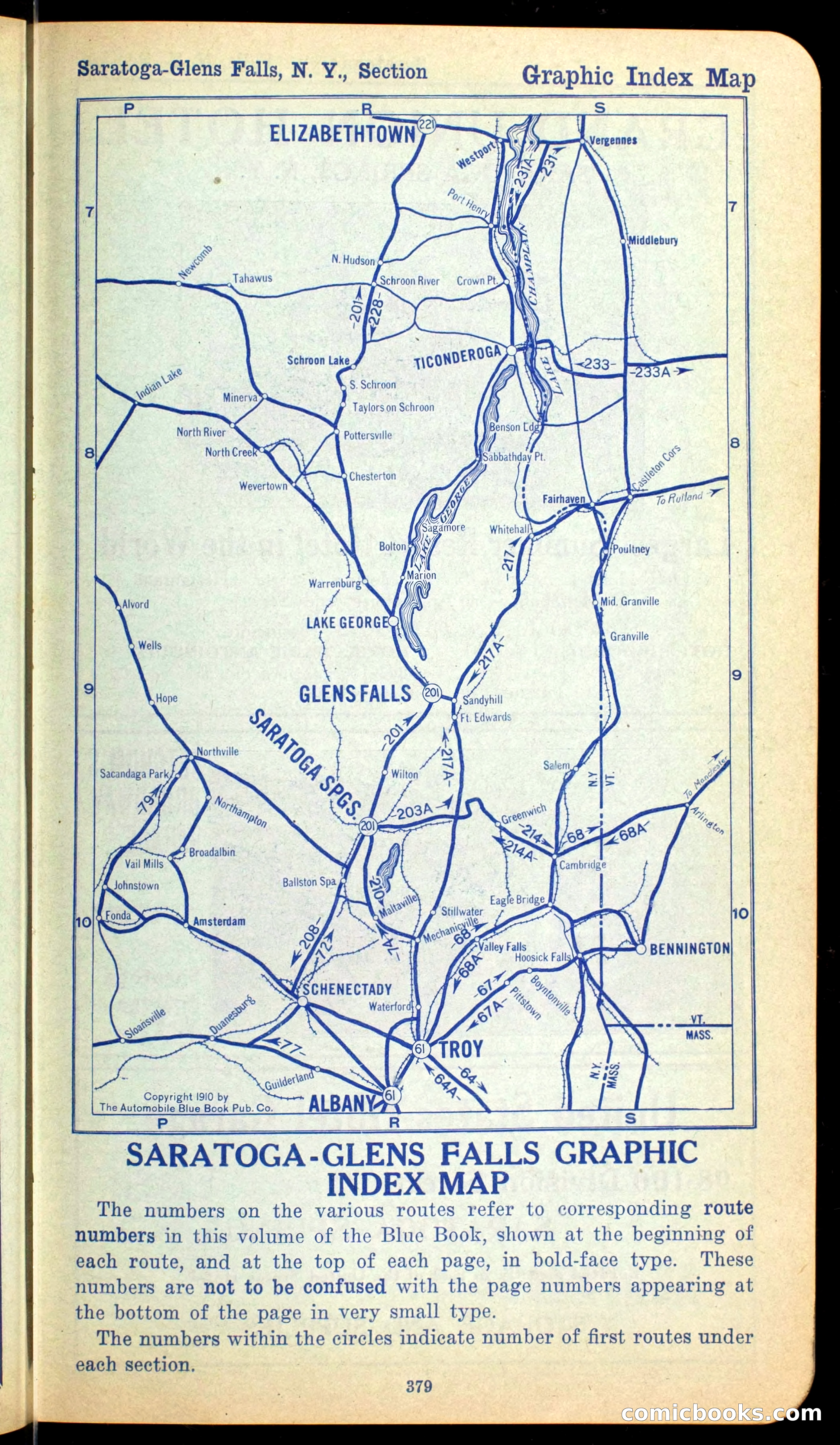 The Automobile Official Blue Book, 1910 — page 395 of 400