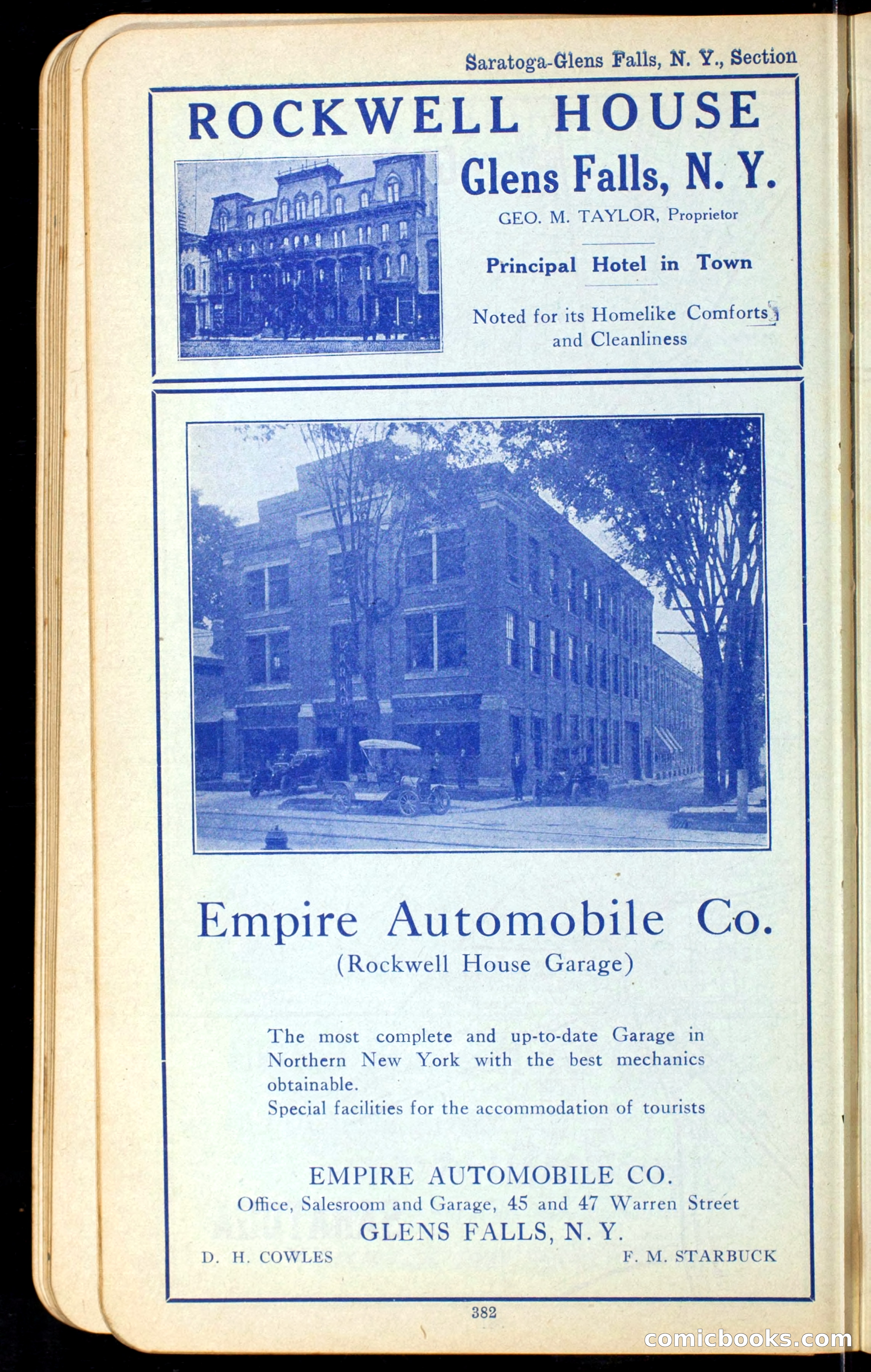 The Automobile Official Blue Book, 1910 — page 398 of 400