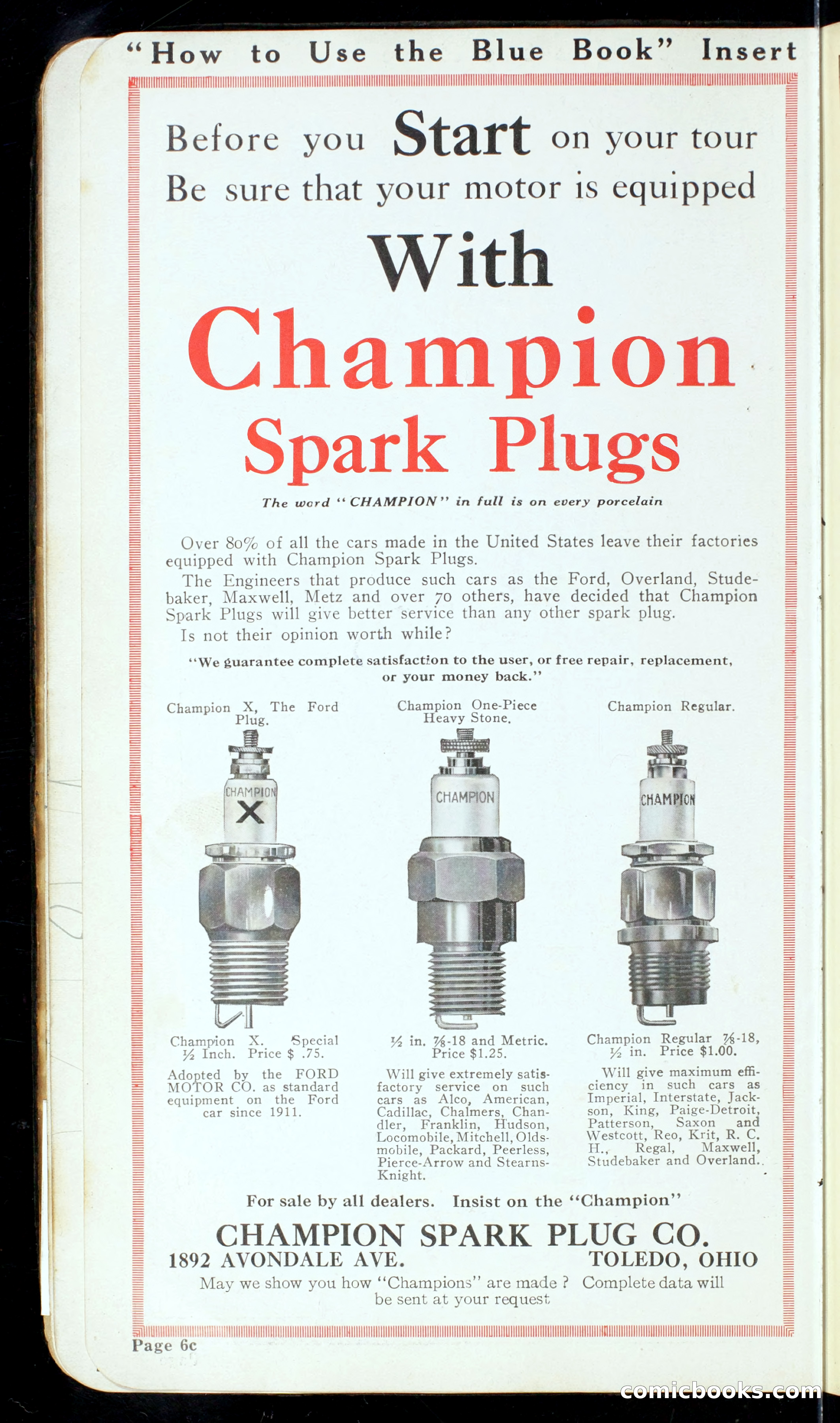 Cleveland Automobile Blue Book, Volume 4: The Middle West — page 10 of 400