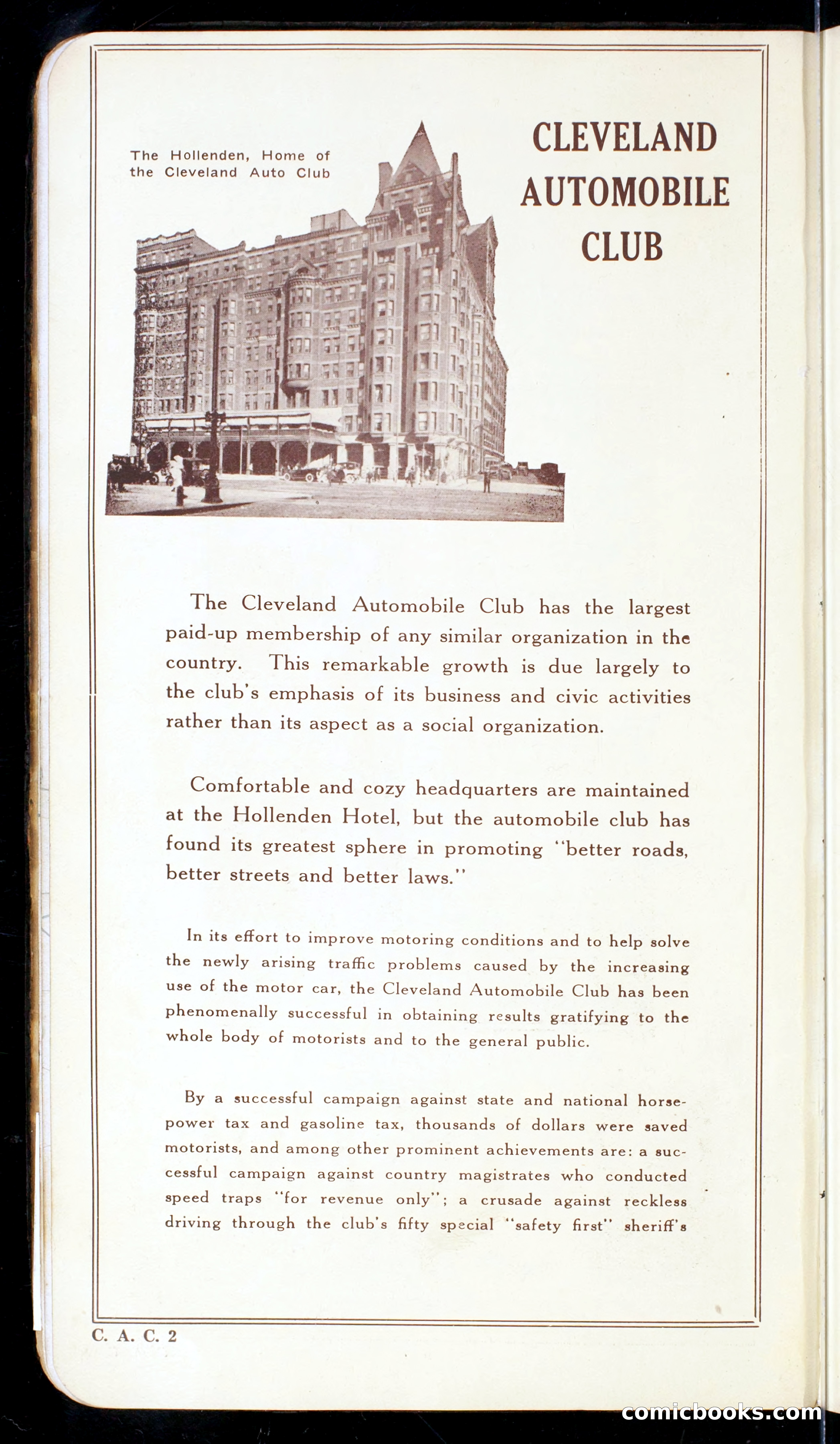 Cleveland Automobile Blue Book, Volume 4: The Middle West — page 12 of 400